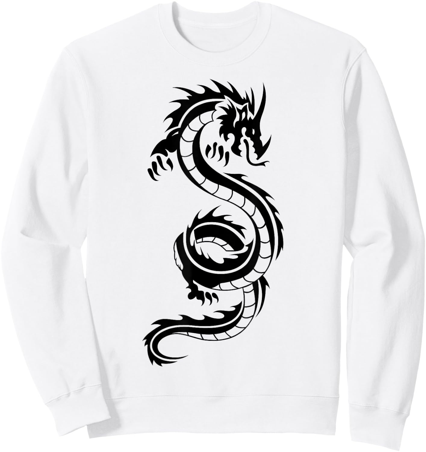 Dragon Dragons Chinese Men Women Children Sweatshirt - Sweatshirt | White