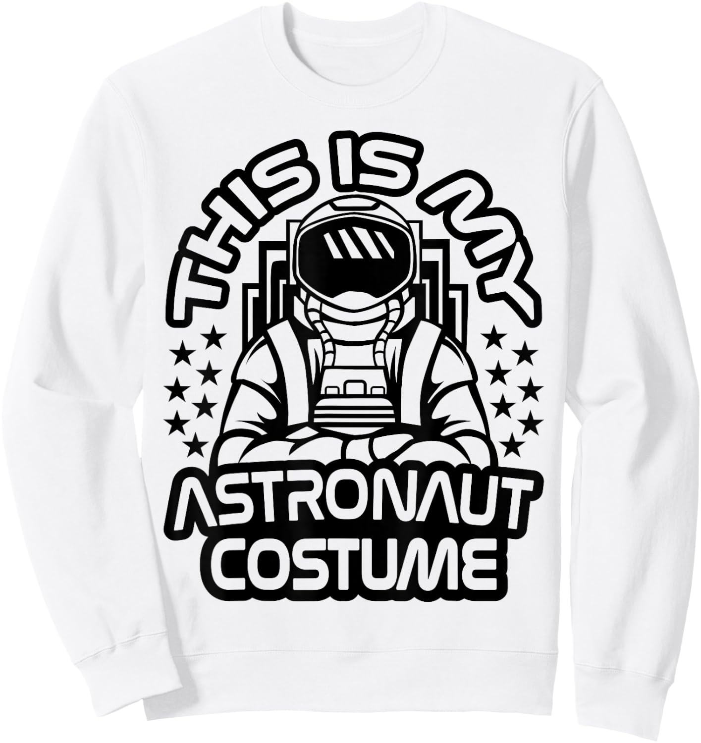 My Astronaut Costume Men Women Boys Girls Astronaut Outfit Sweatshirt - Sweatshirt | White