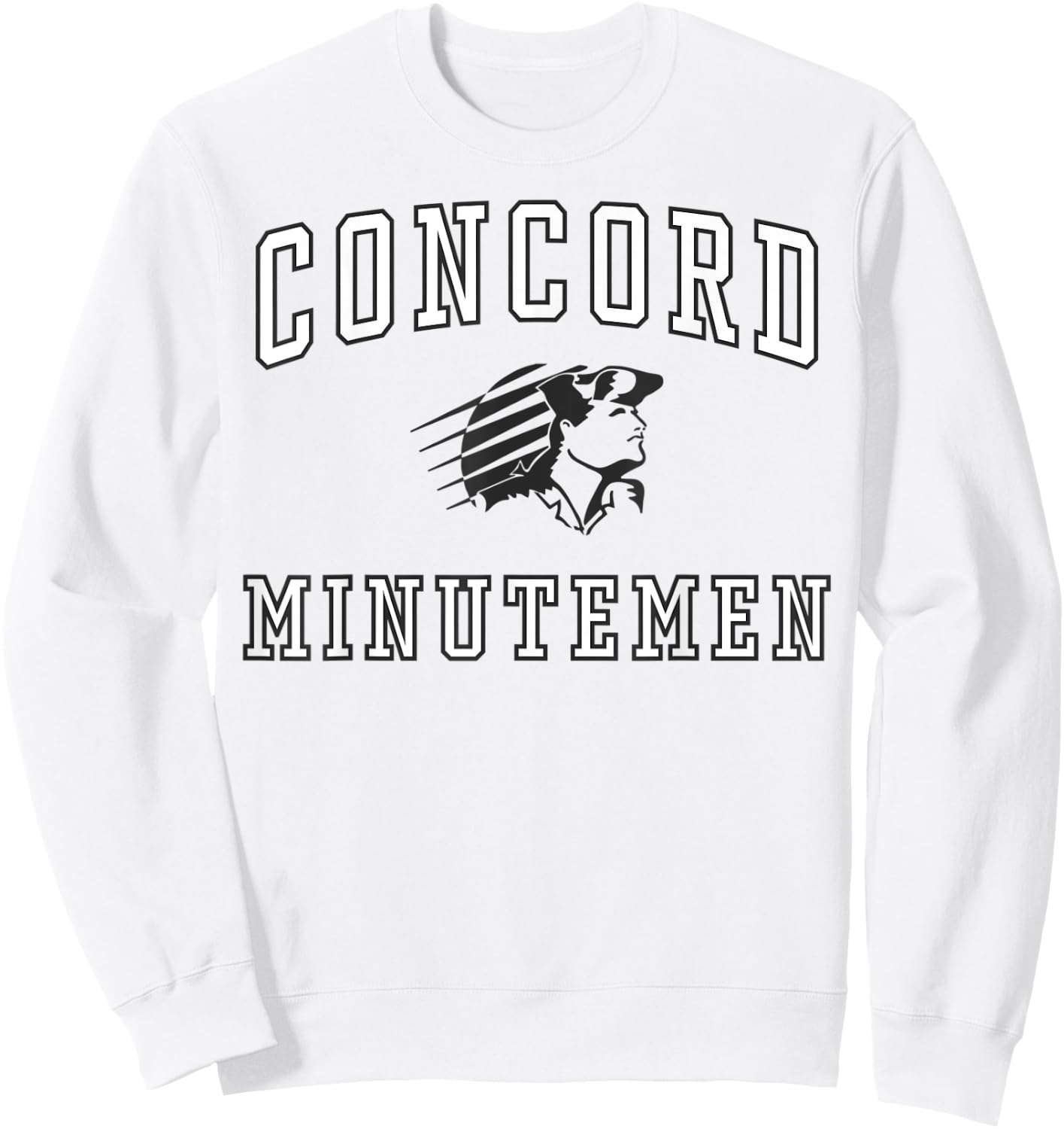 Concord High School Minutemen C1 Sweatshirt - Sweatshirt | White