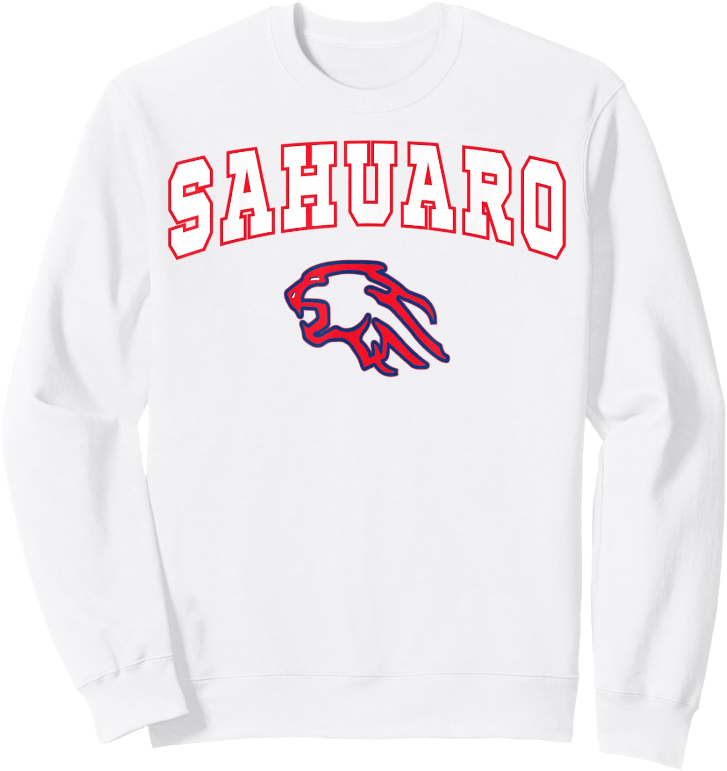 Sahuaro High School Cougars Premium C2 Sweatshirt - Sweatshirt | White