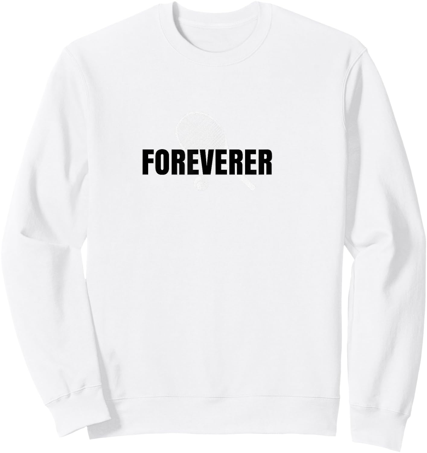 FOREVERER Tennis Sweatshirt - Sweatshirt | White