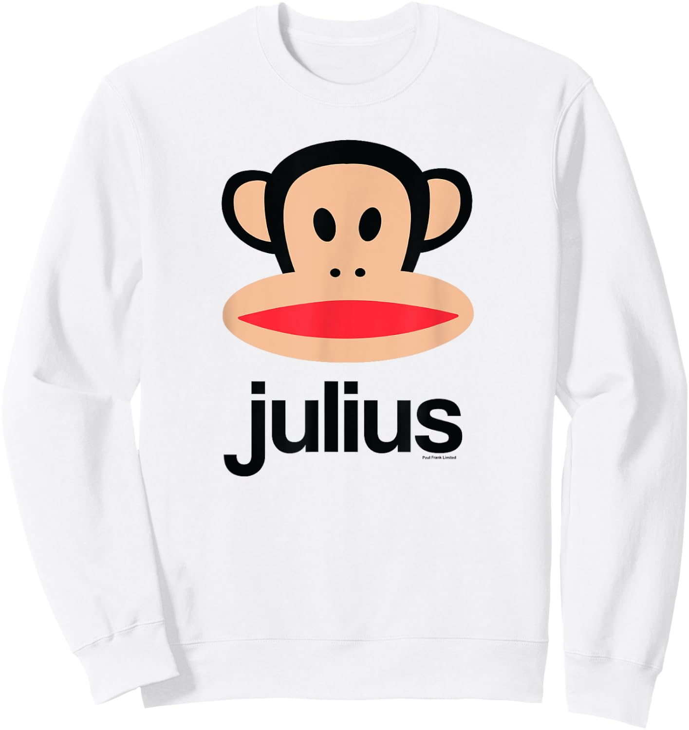 Paul Frank Julius Monkey Face Sweatshirt - Sweatshirt | White
