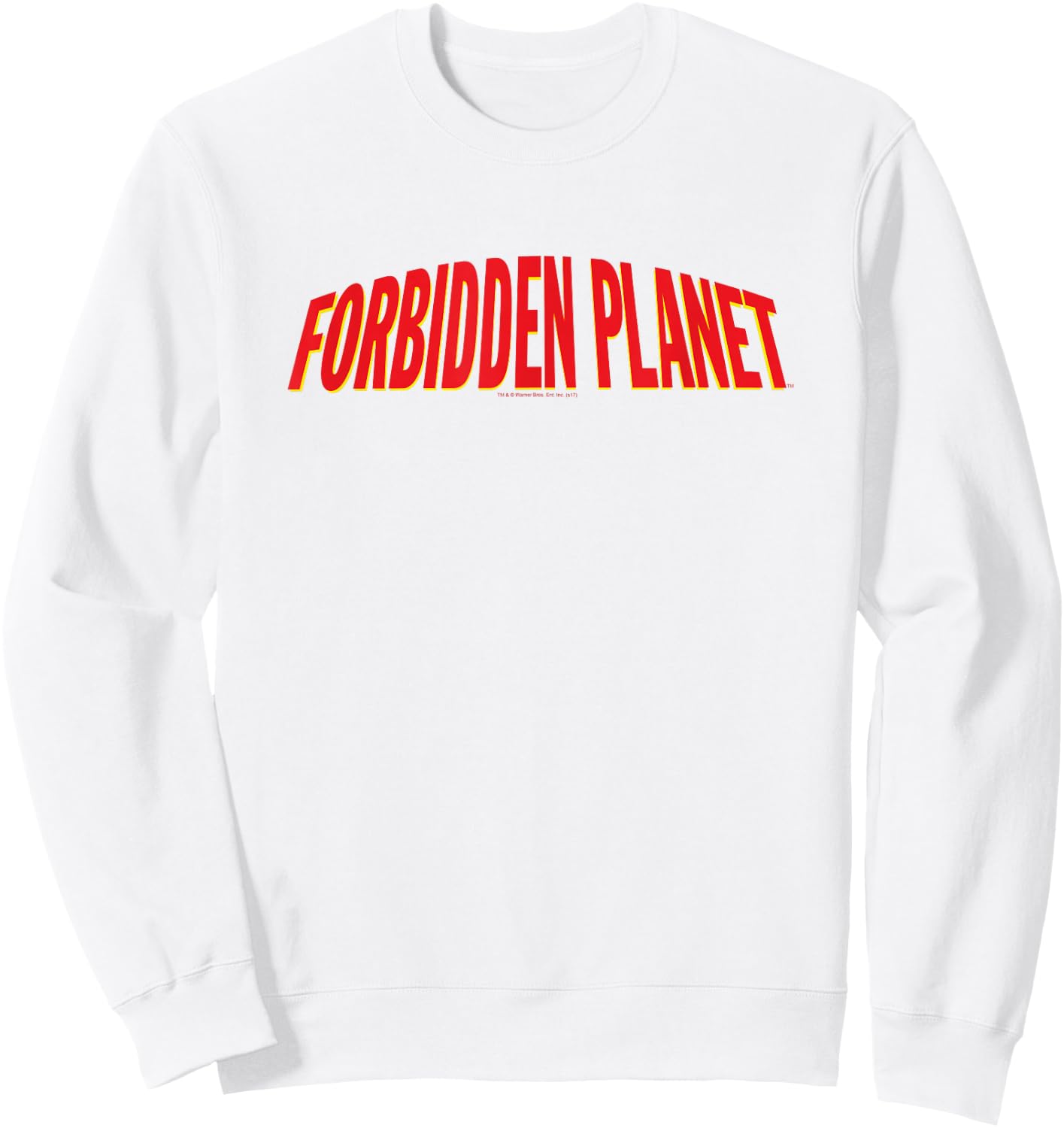 Forbidden Planet Logo Sweatshirt - Sweatshirt | White