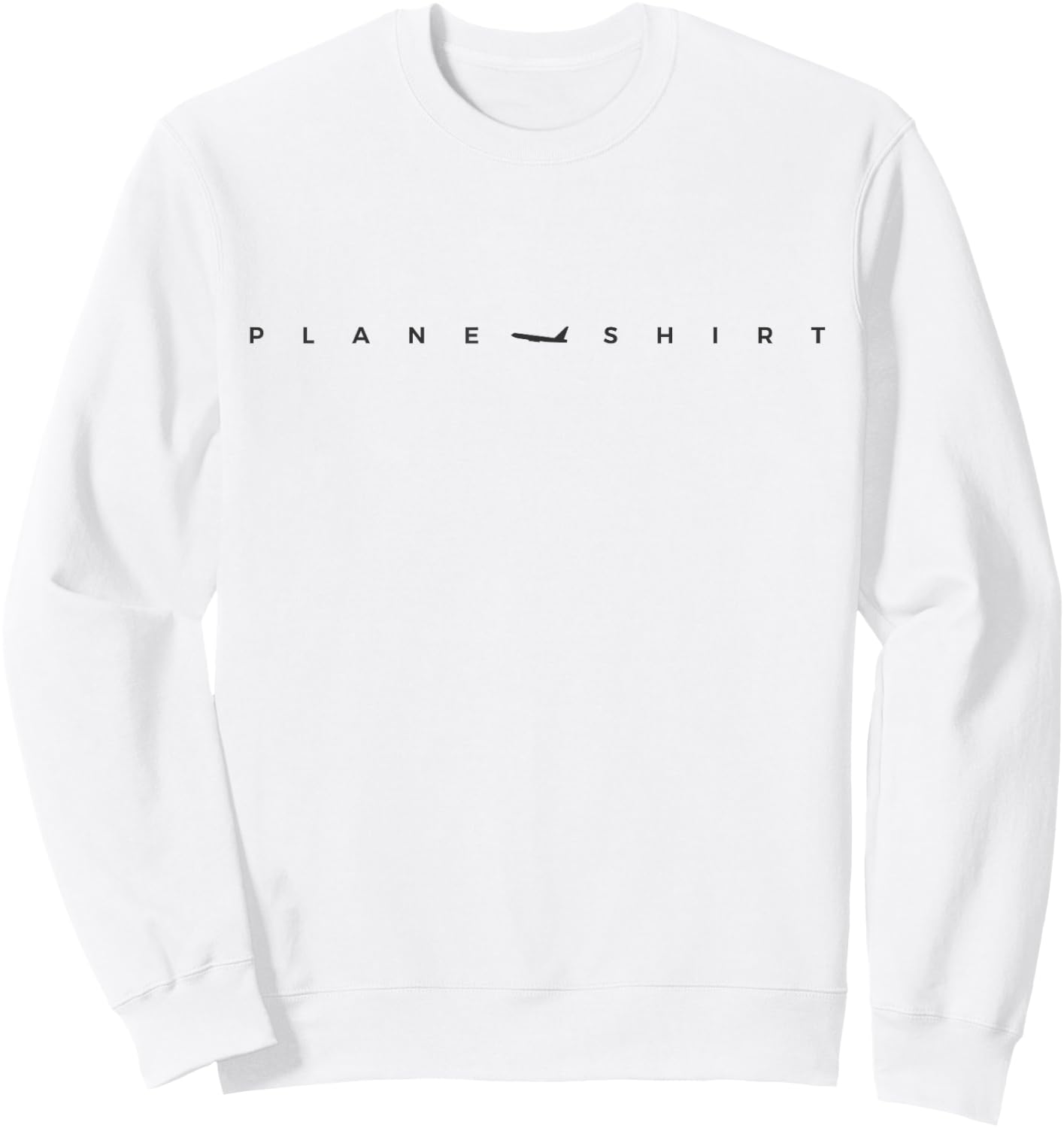 Plane Shirt: T Shirt for Airports Sweatshirt - Sweatshirt | White