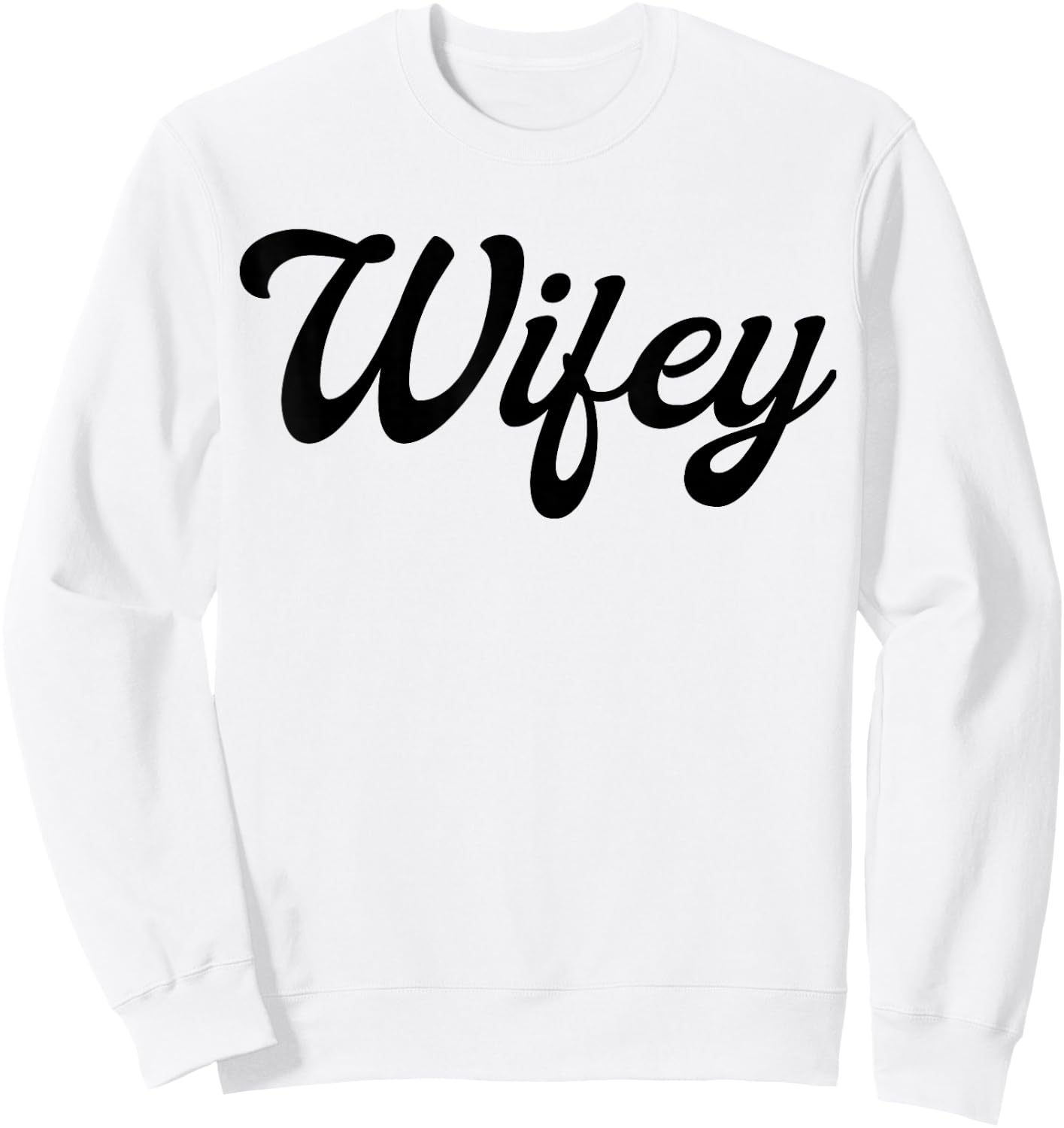 Wife Gift Couples Set Women Hubby Sweatshirt - Sweatshirt | White