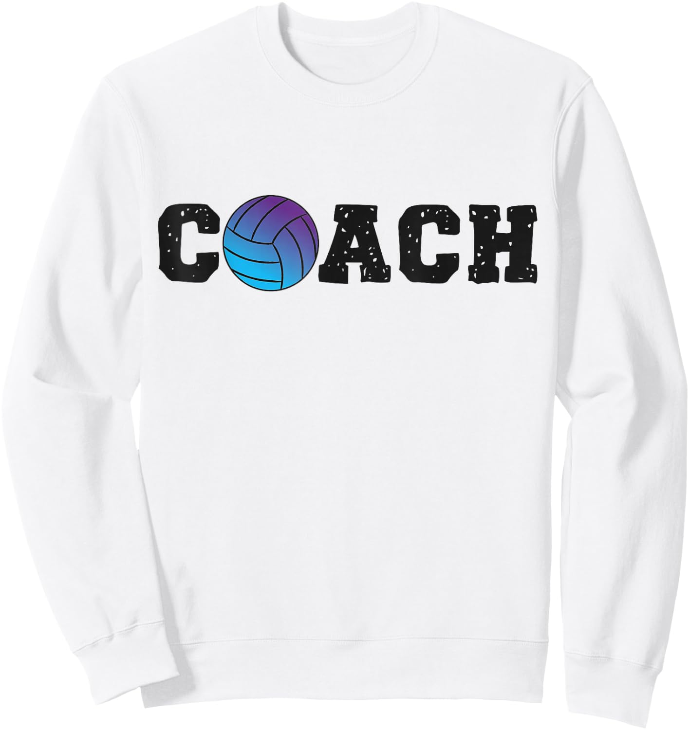 Volleyball Player Team Coach Coach Sweatshirt - Sweatshirt | White