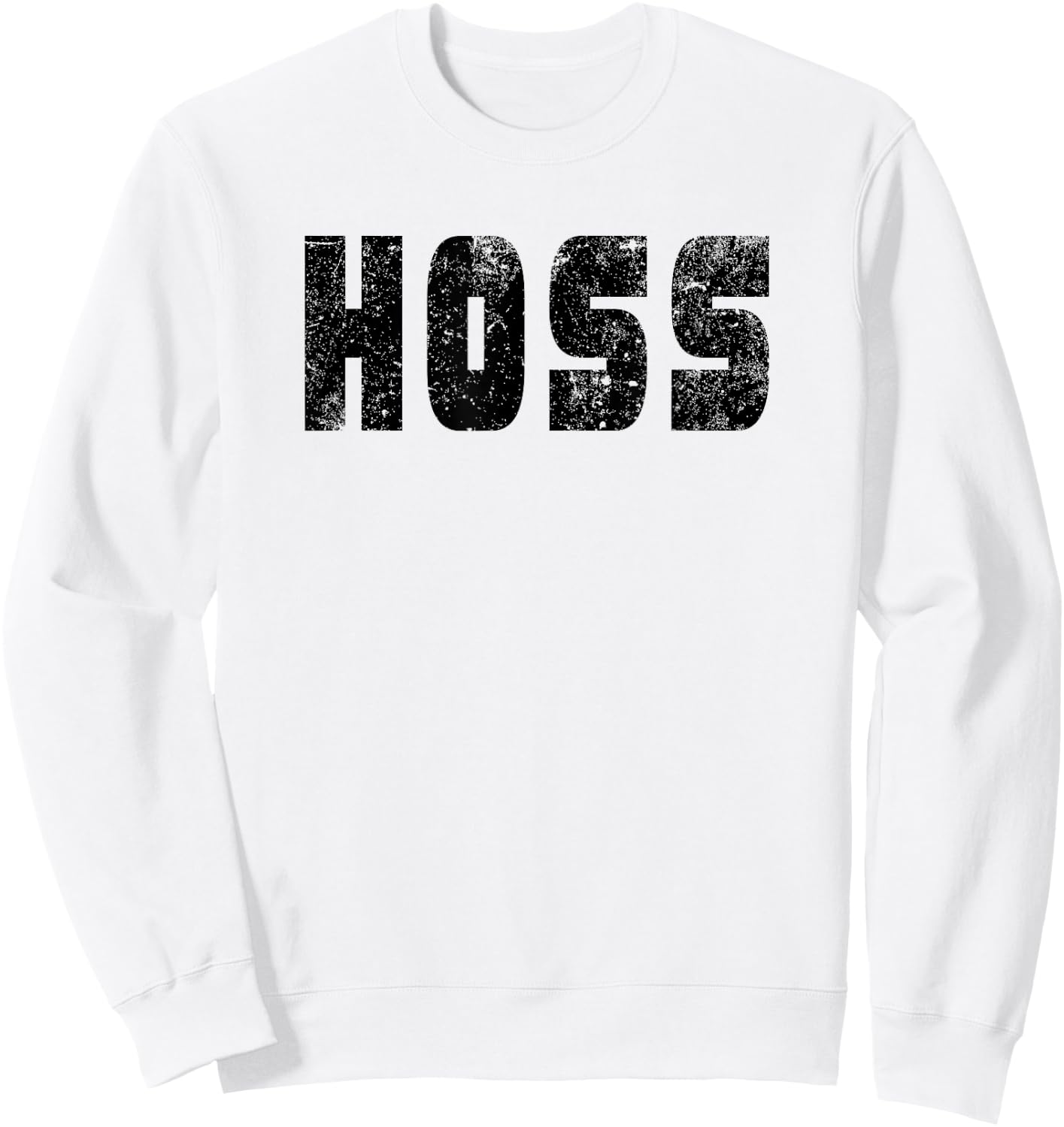 Hoss T Shirt Sweatshirt - Sweatshirt | White