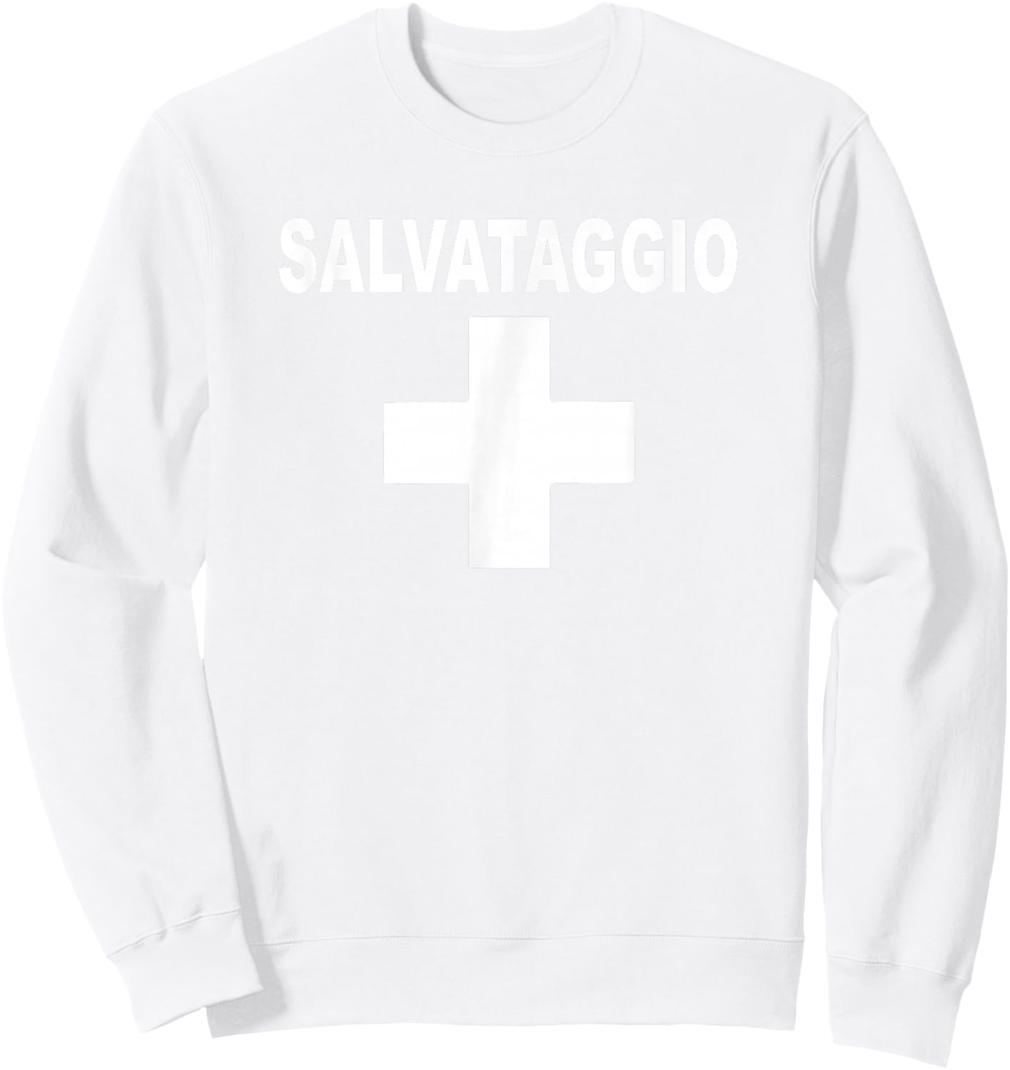 Salvataggio Maitre First Aid Uniform Sweatshirt - Sweatshirt | White