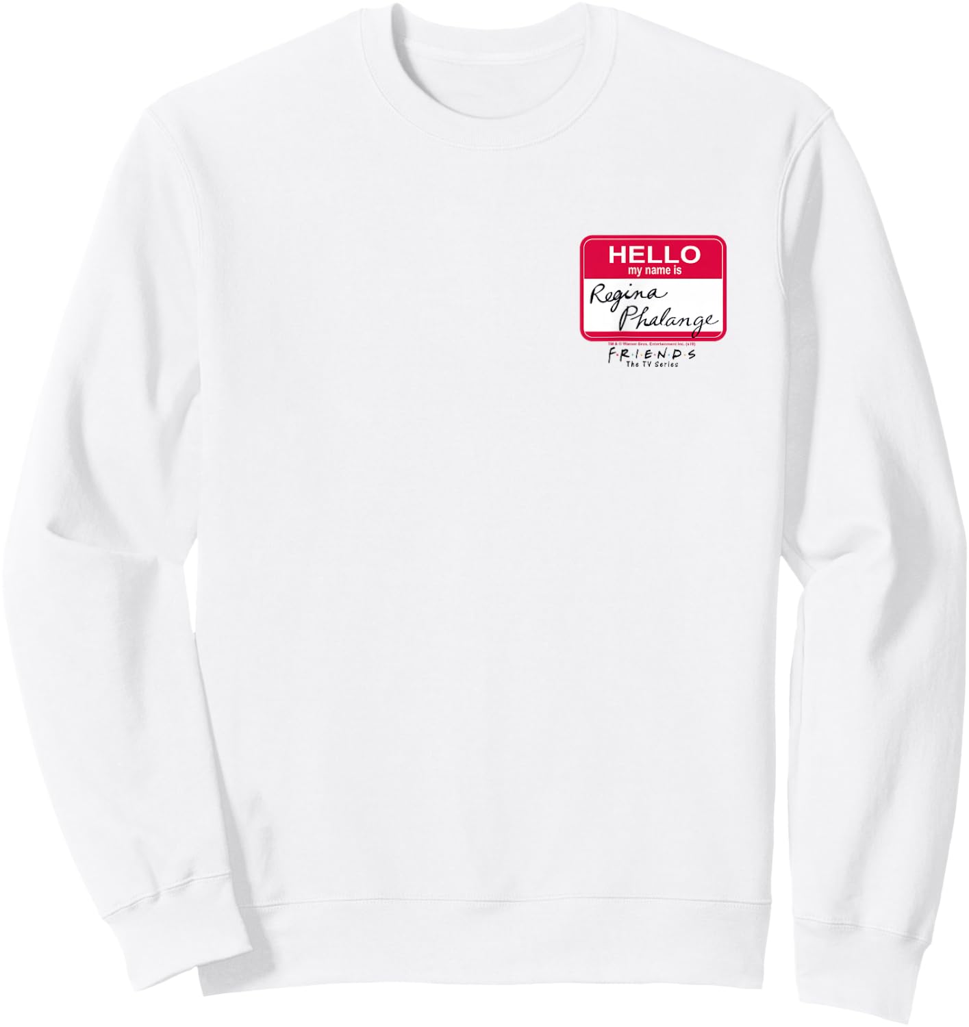 Friends Regina Phalange Sweatshirt - Sweatshirt | White