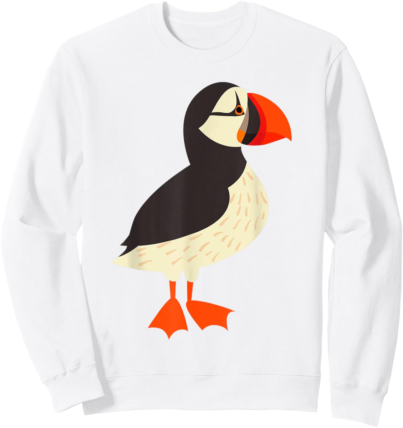 Puffin Bird Men Women Boys Or Girls Sweatshirt - Sweatshirt | White