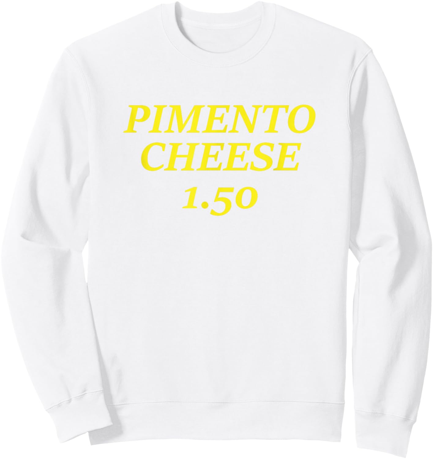 Pimento Cheese Golf Dad Sweatshirt - Sweatshirt | White