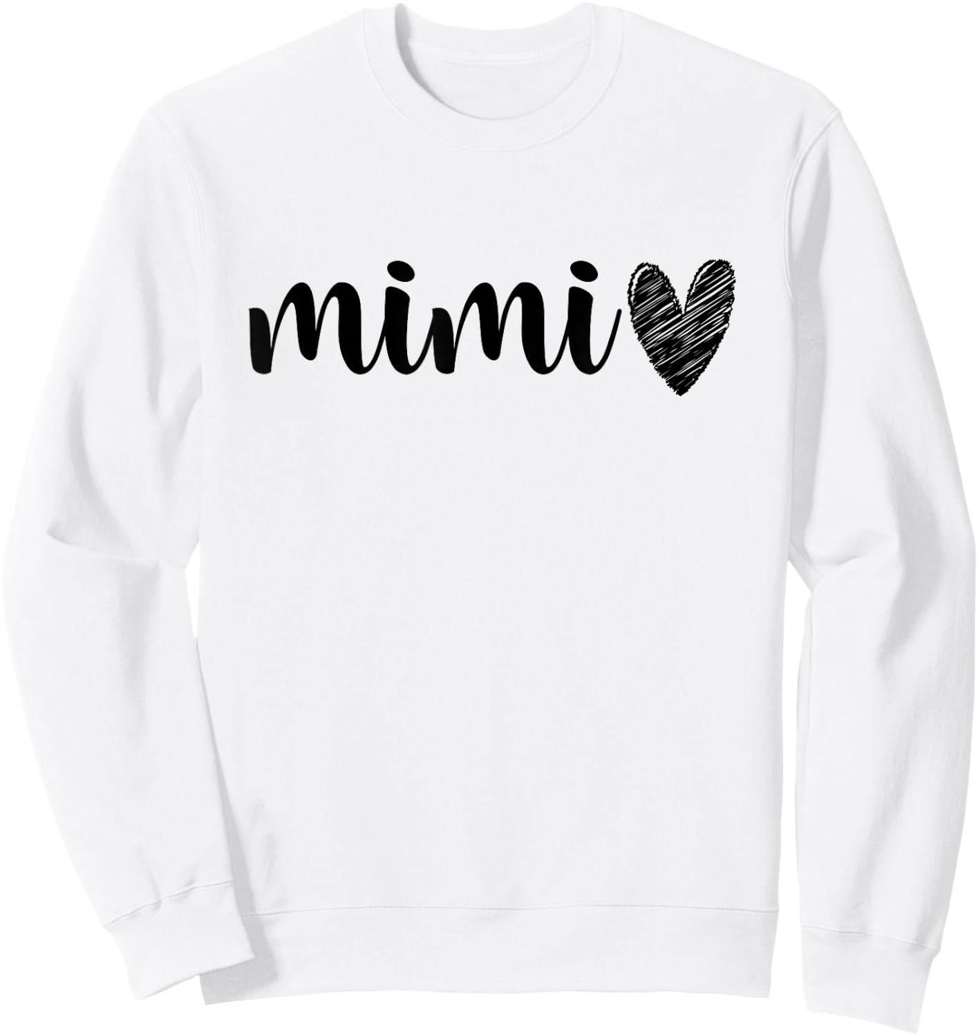 Funny Matching Mimi & Me for Grandma Whit Girl or Boy Sweatshirt - Sweatshirt | White