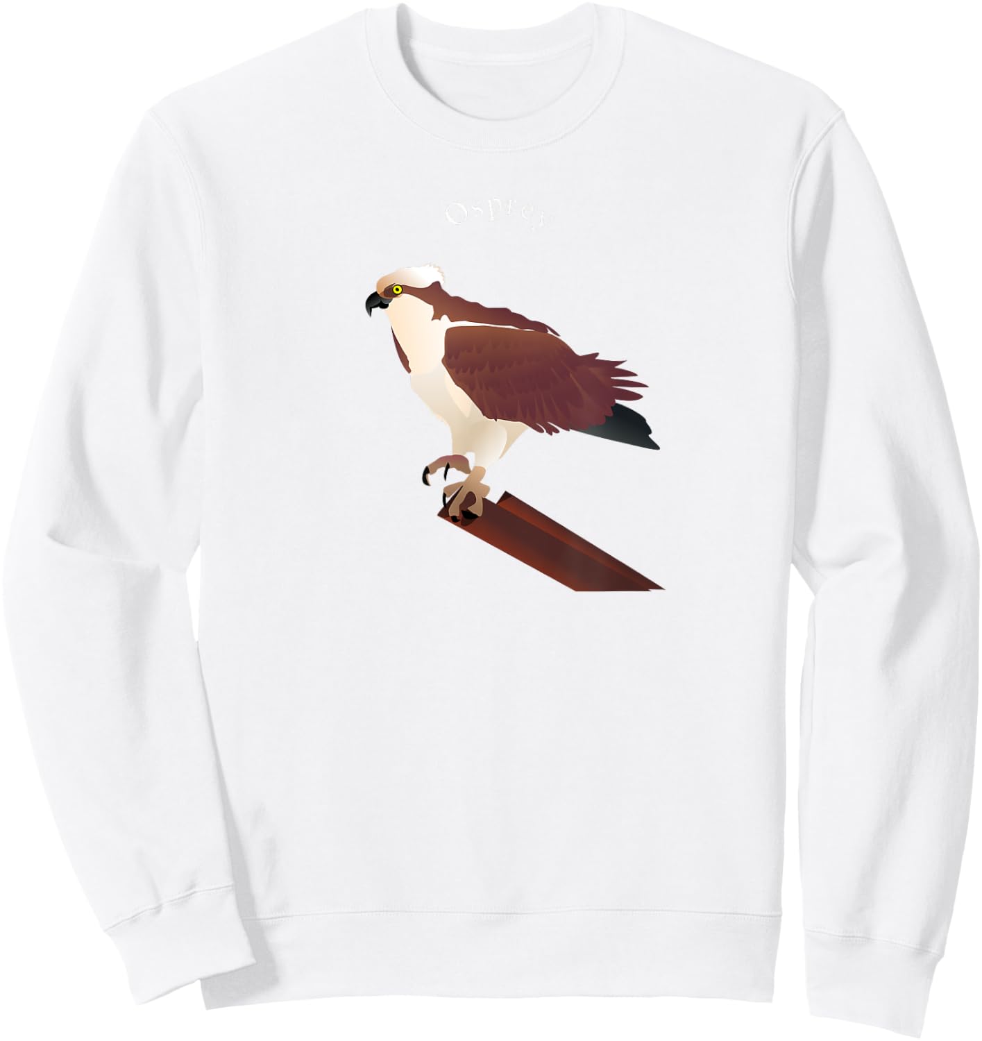 Osprey Hawk Bird Lover Sweatshirt - Sweatshirt | White