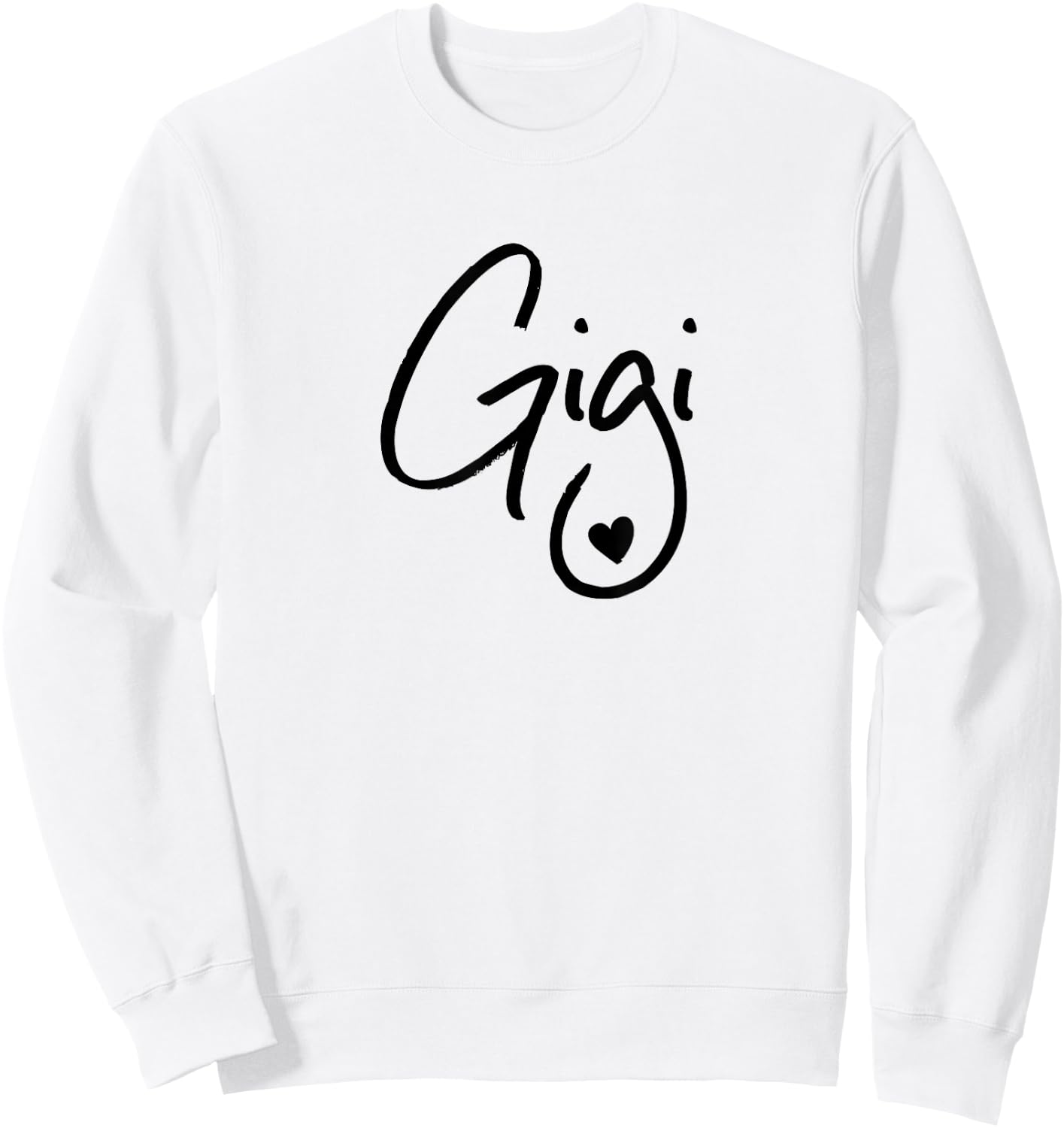 Cute Gigi design - Mother's Day Gift for Grandma Sweatshirt - Sweatshirt | White
