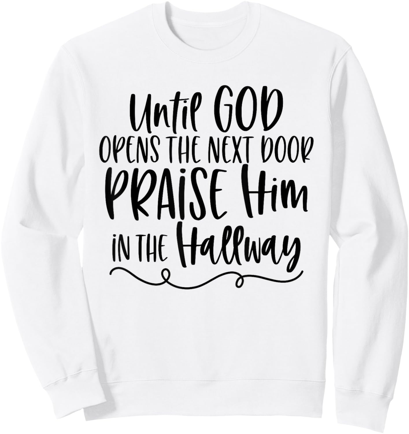 Faith Over Fear Spiritual Uplifting Christian Plus Size Top Sweatshirt - Sweatshirt | White