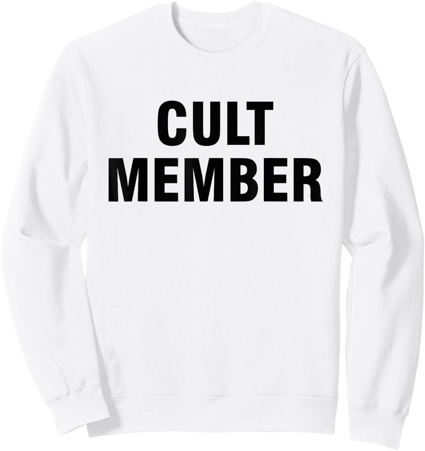 Cult Member Sweatshirt - Sweatshirt | White