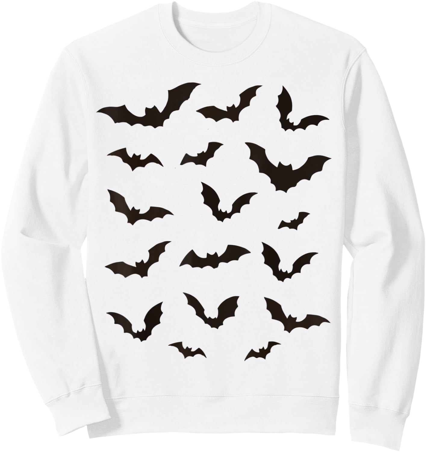 Bat Halloween Costume Halloween Bats Shirt Kids Boys Girls Sweatshirt - Sweatshirt | White