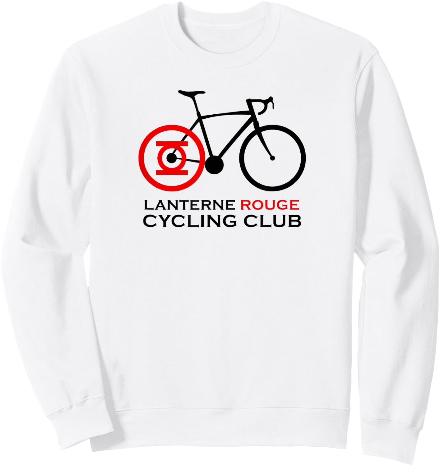 Lanterne Rouge Cycling Club Sweatshirt - Sweatshirt | White