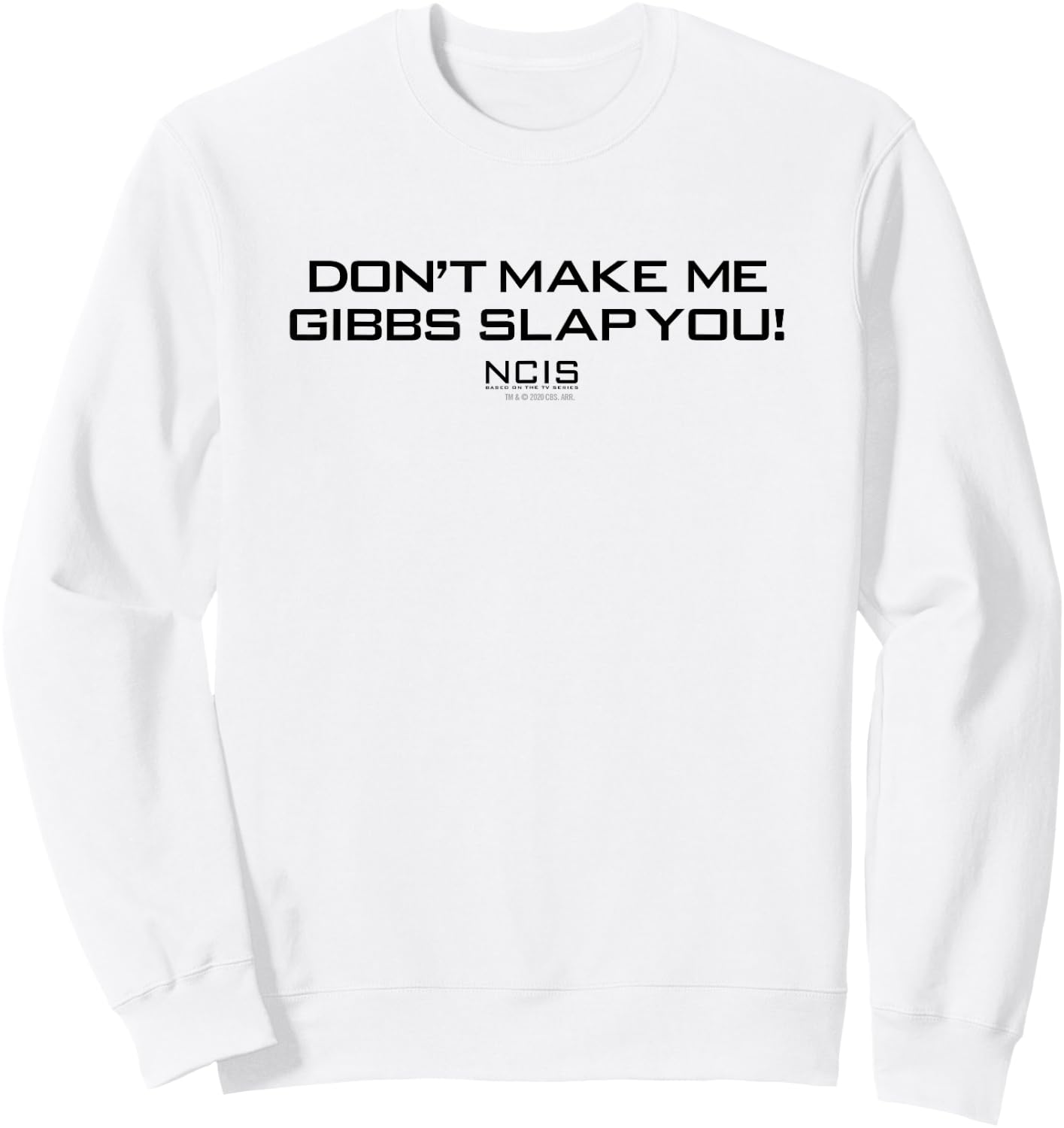 NCIS Gibbs Slap Sweatshirt - Sweatshirt | White