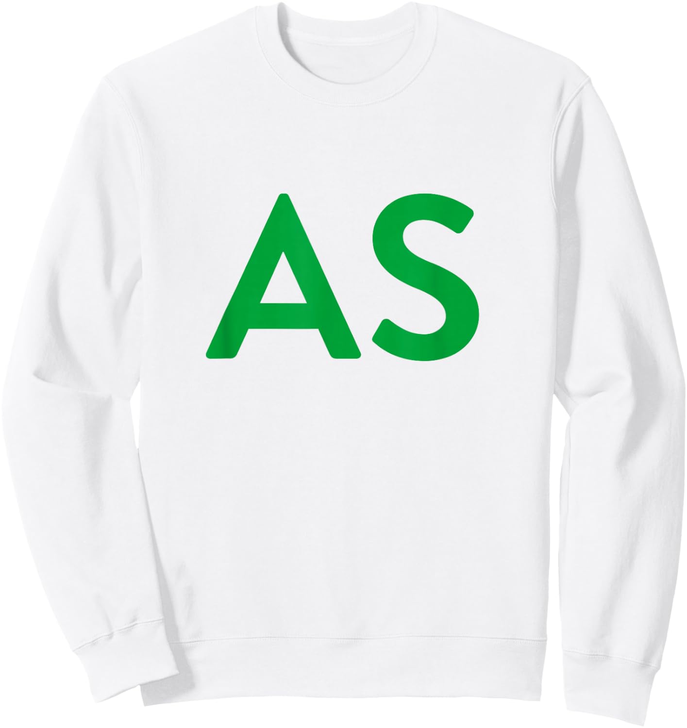 AS - Brasil Three Part Brazil Design - Brazilian Flag Part 2 Sweatshirt - Sweatshirt | White