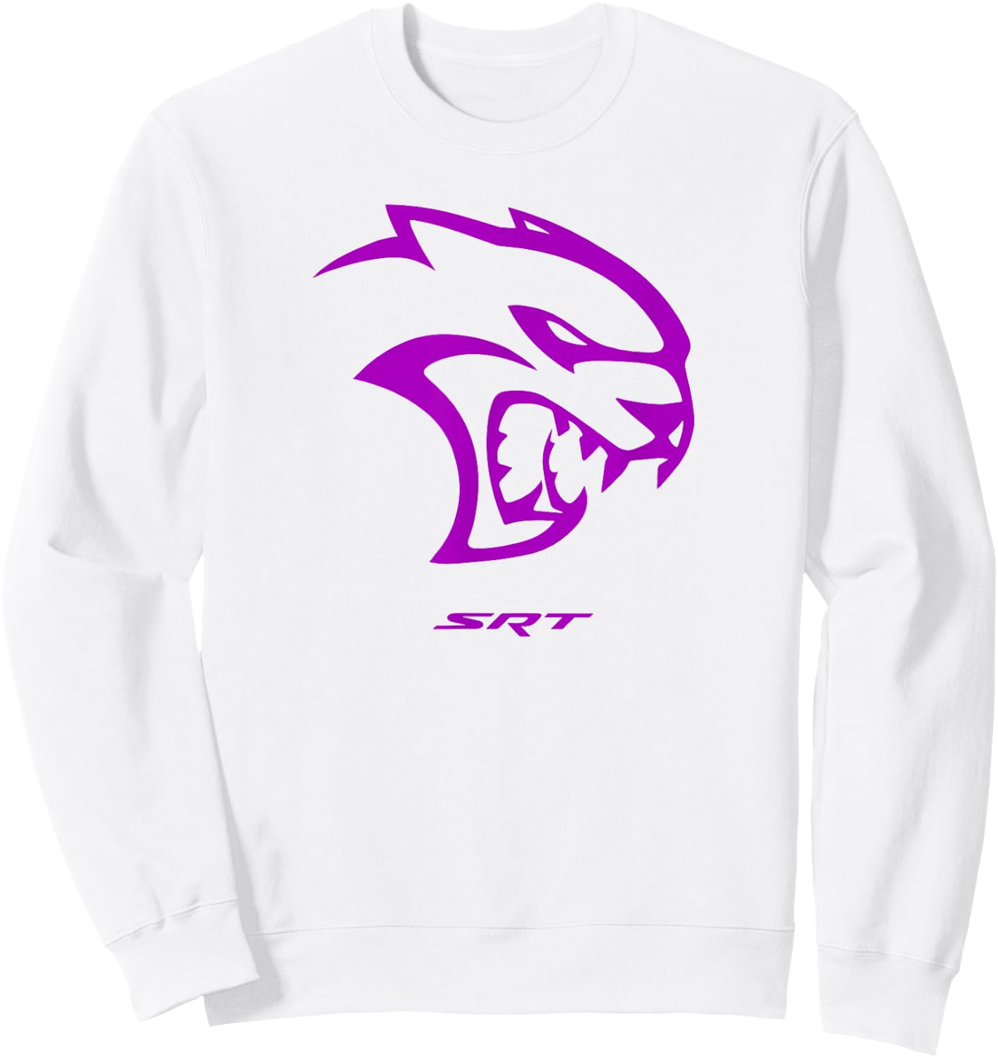 Dodge Hellcat Purple Sweatshirt - Sweatshirt | White