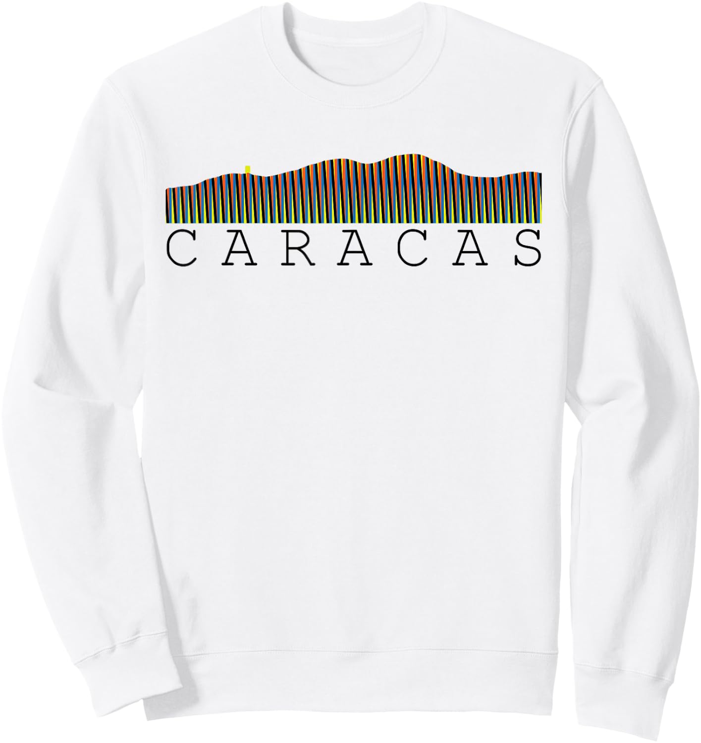 Caracas Venezuela Art City - Avila Camisa de Caracas VZLA Sweatshirt - Sweatshirt | White