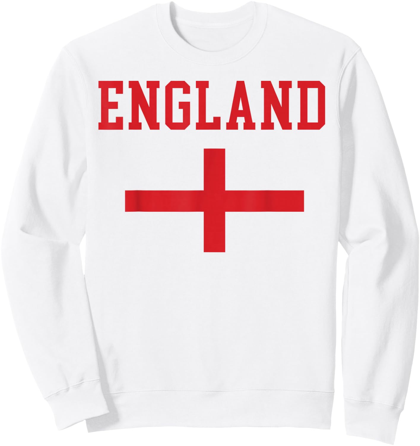England Flag Sweatshirt - Sweatshirt | White