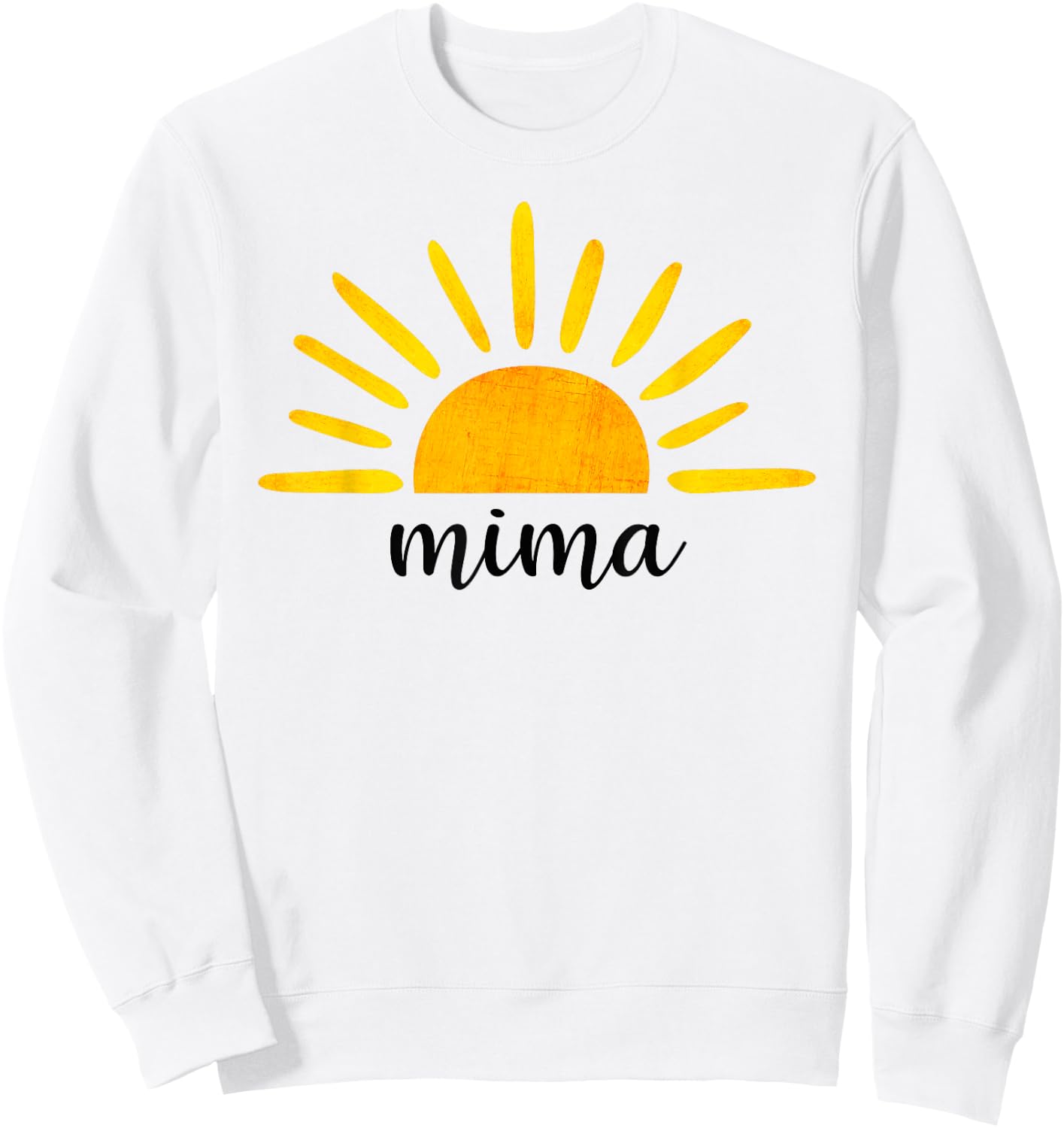 Mima of The Birthday First Trip Around the Sun Birthday Sweatshirt - Sweatshirt | White