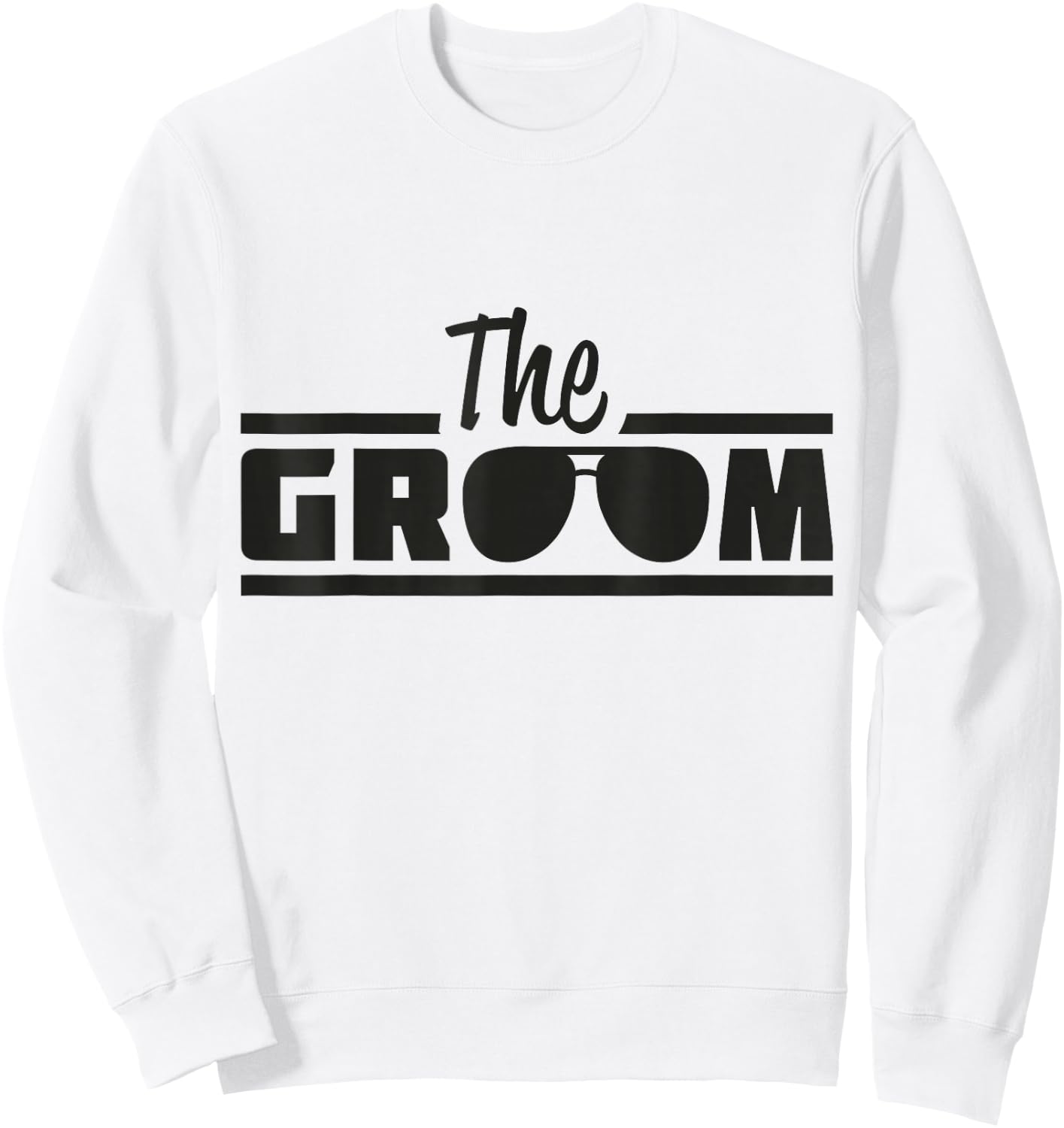 The Groom Vintage Men Groom To Be Wedding Day Sweatshirt - Sweatshirt | White