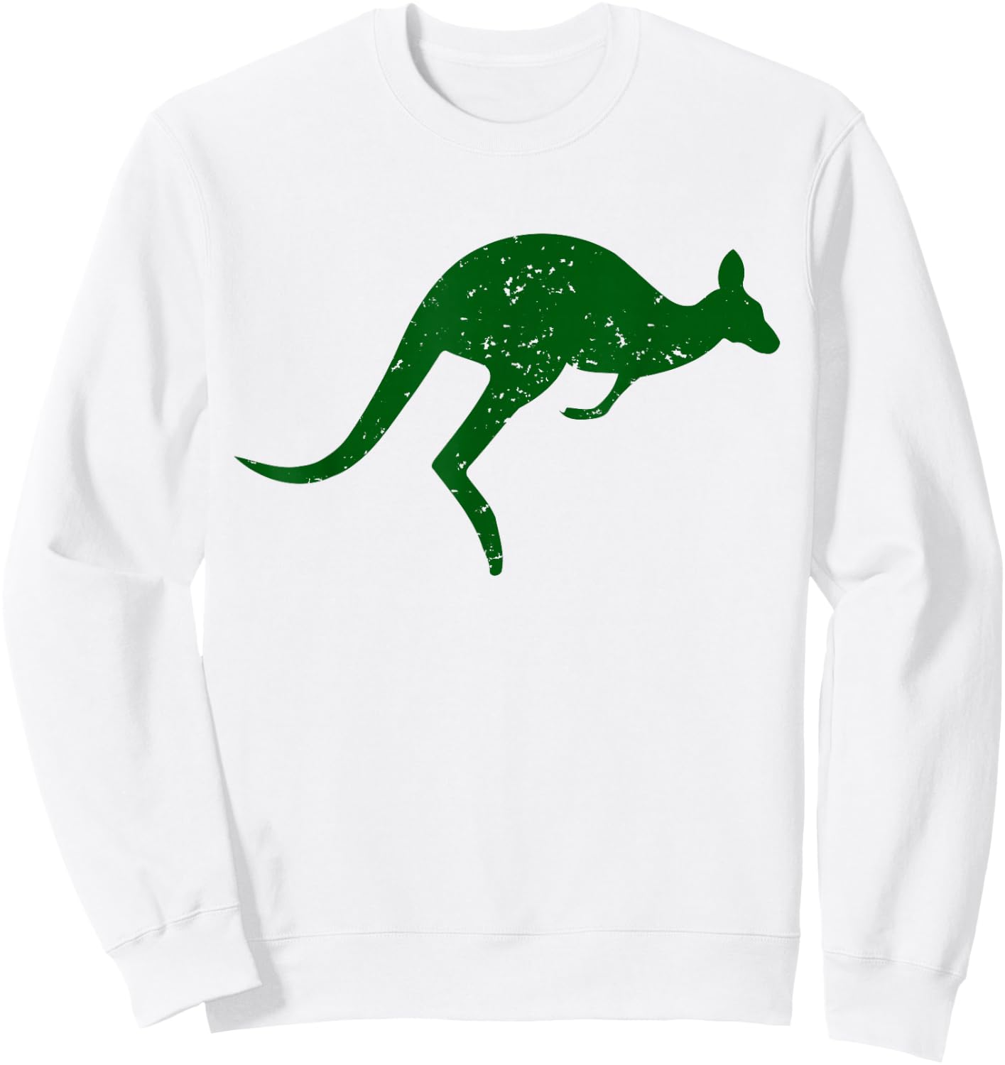 Vintage Kangaroo Australia Aussie Roo Kangaroo Men Women Kid Sweatshirt - Sweatshirt | White