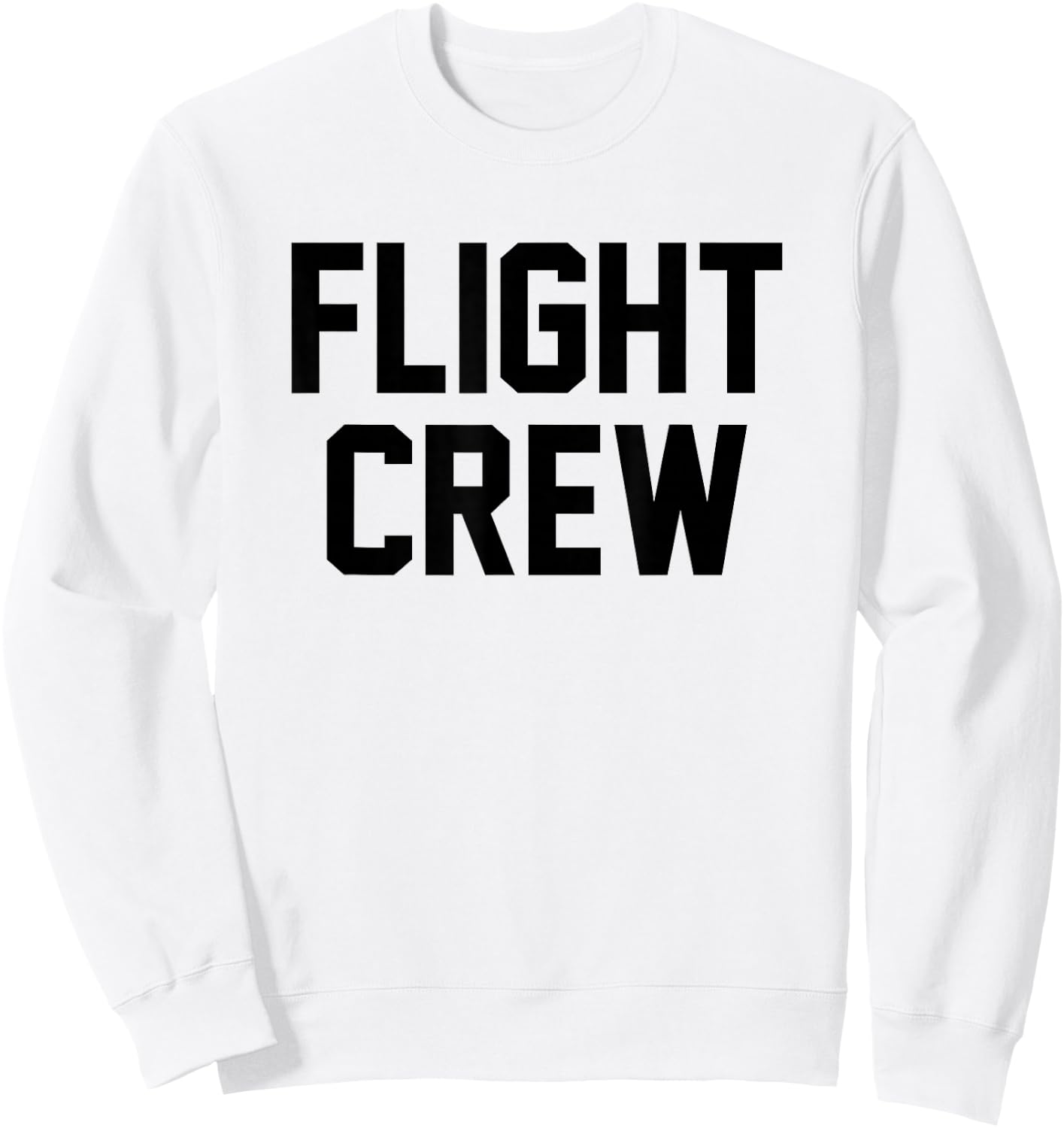 Flight Crew Sweatshirt - Sweatshirt | White