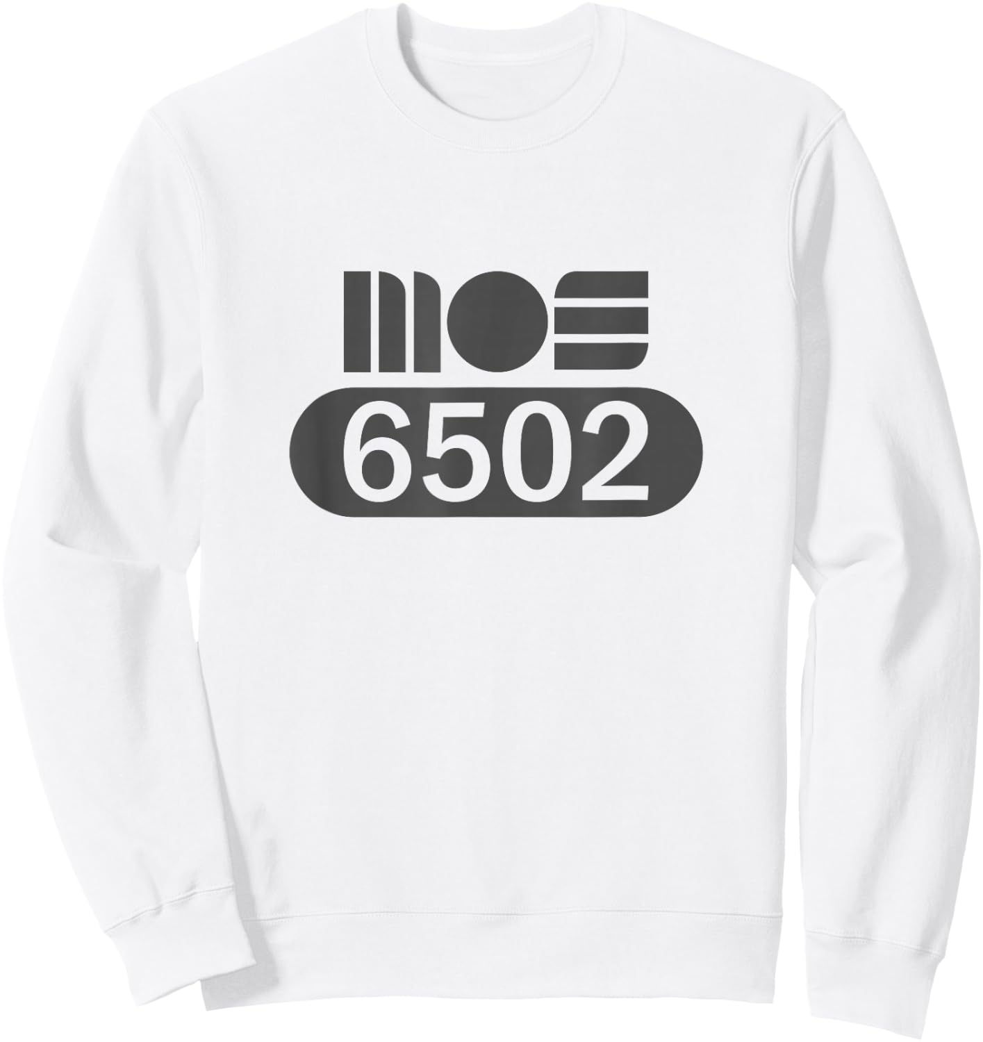 MOS 6502 CPU Retro Programmer Coder Processor Old School Sweatshirt - Sweatshirt | White