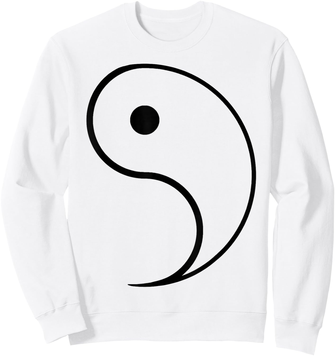 Ying Yang Costume Twin Costume WHITE Halloween Sweatshirt - Sweatshirt | White
