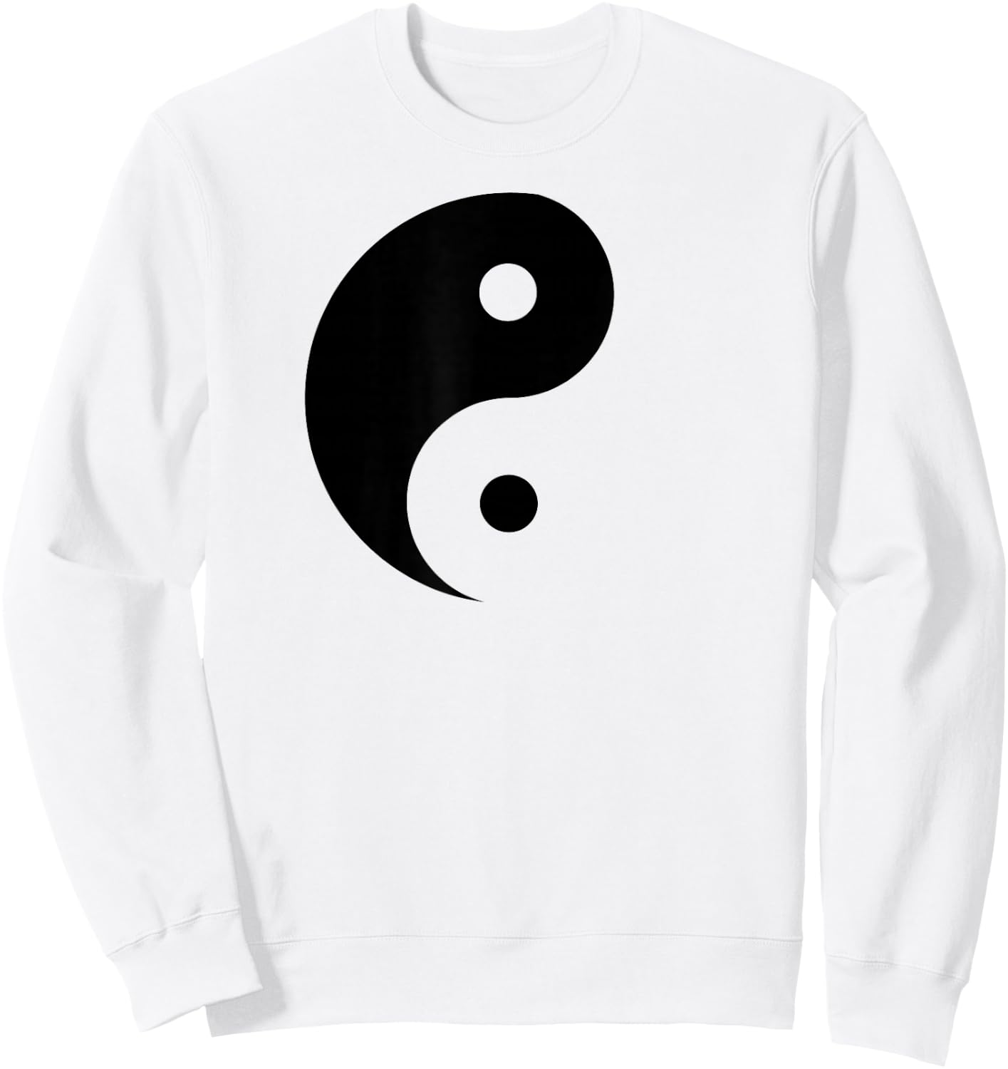 Tai Chi Yin and Yang Tai Chi Gift Sweatshirt - Sweatshirt | White