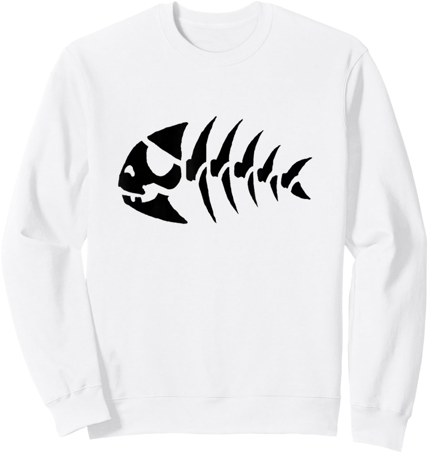 Funny Pirate Fish Flying Spaghetti Monster Gift Sweatshirt - Sweatshirt | White