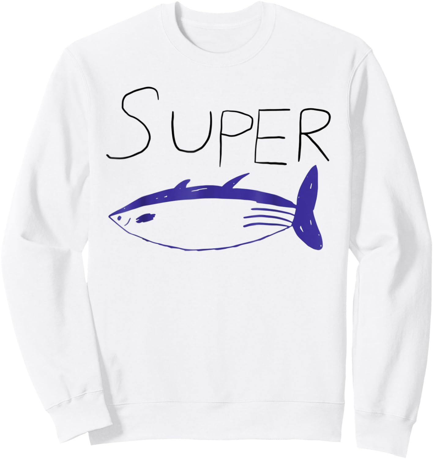 Super Tuna Jin Sweatshirt - Sweatshirt | White