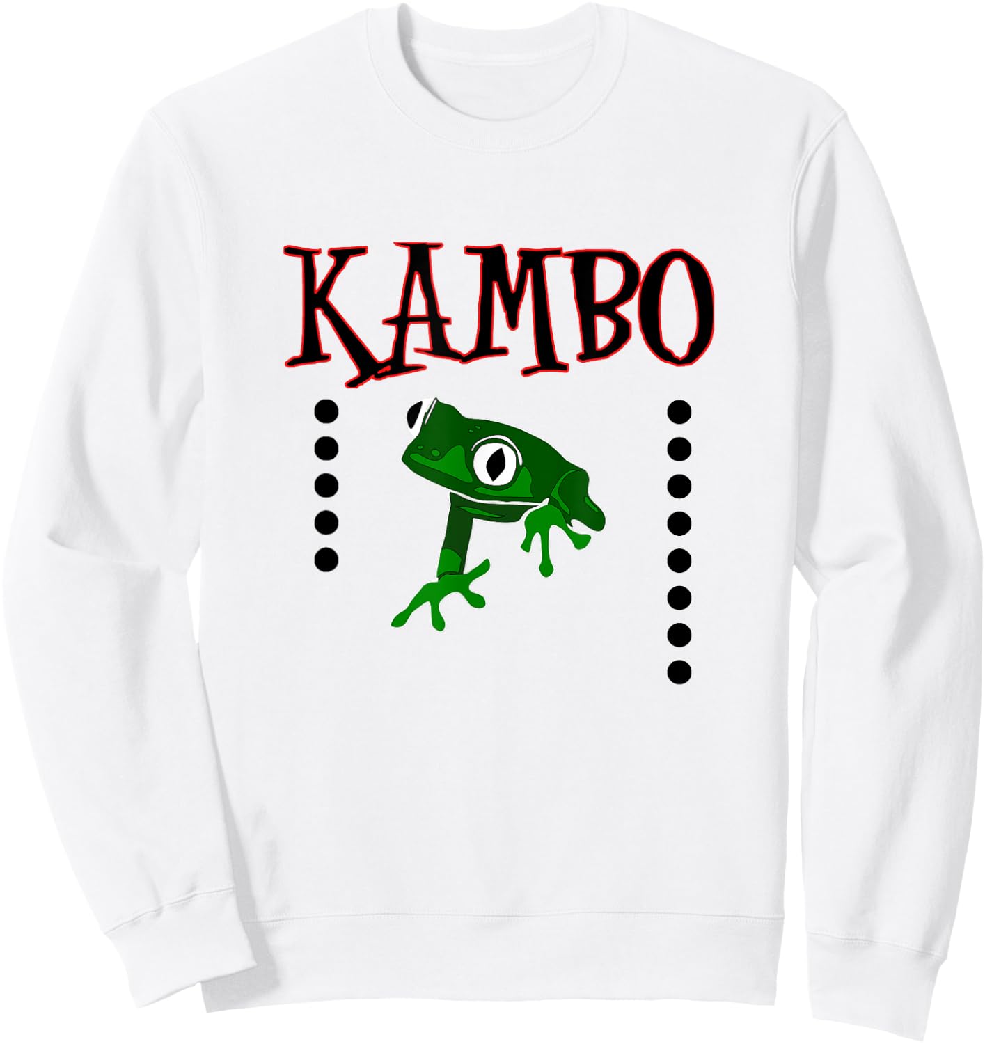 Kambo Frog Venom Ceremony Sweatshirt - Sweatshirt | White