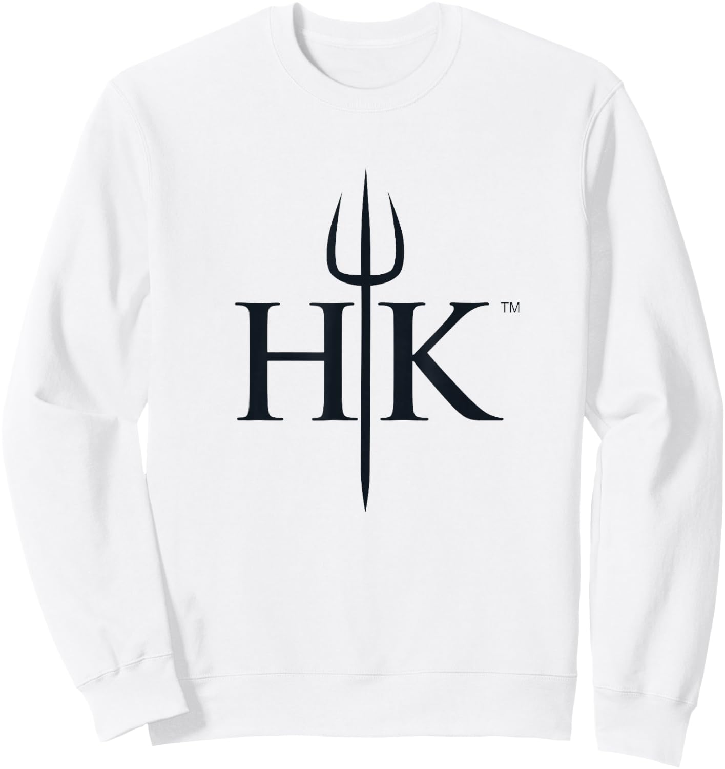 Official Hell's Kitchen Black Logo Sweatshirt - Sweatshirt | White