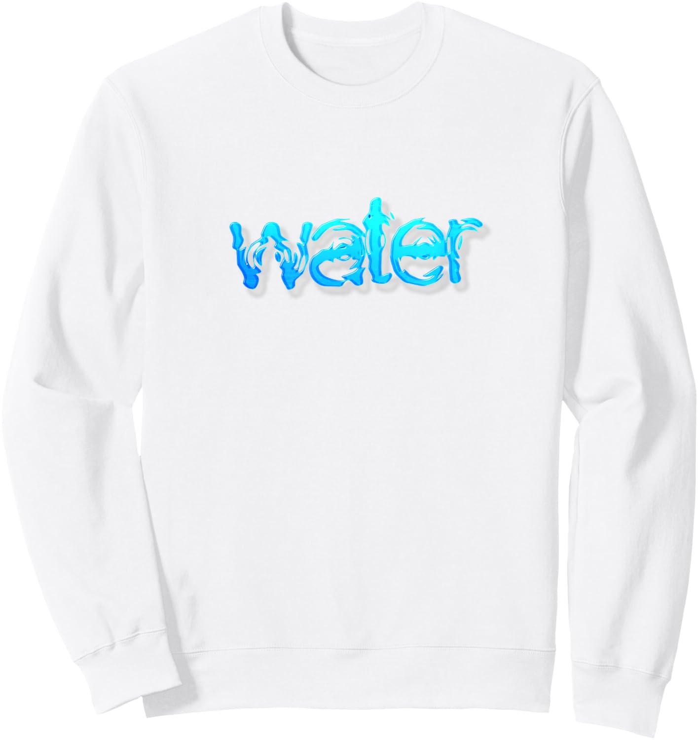 Water Funny Party Costume Elements Couple Matching Sweatshirt - Sweatshirt | White
