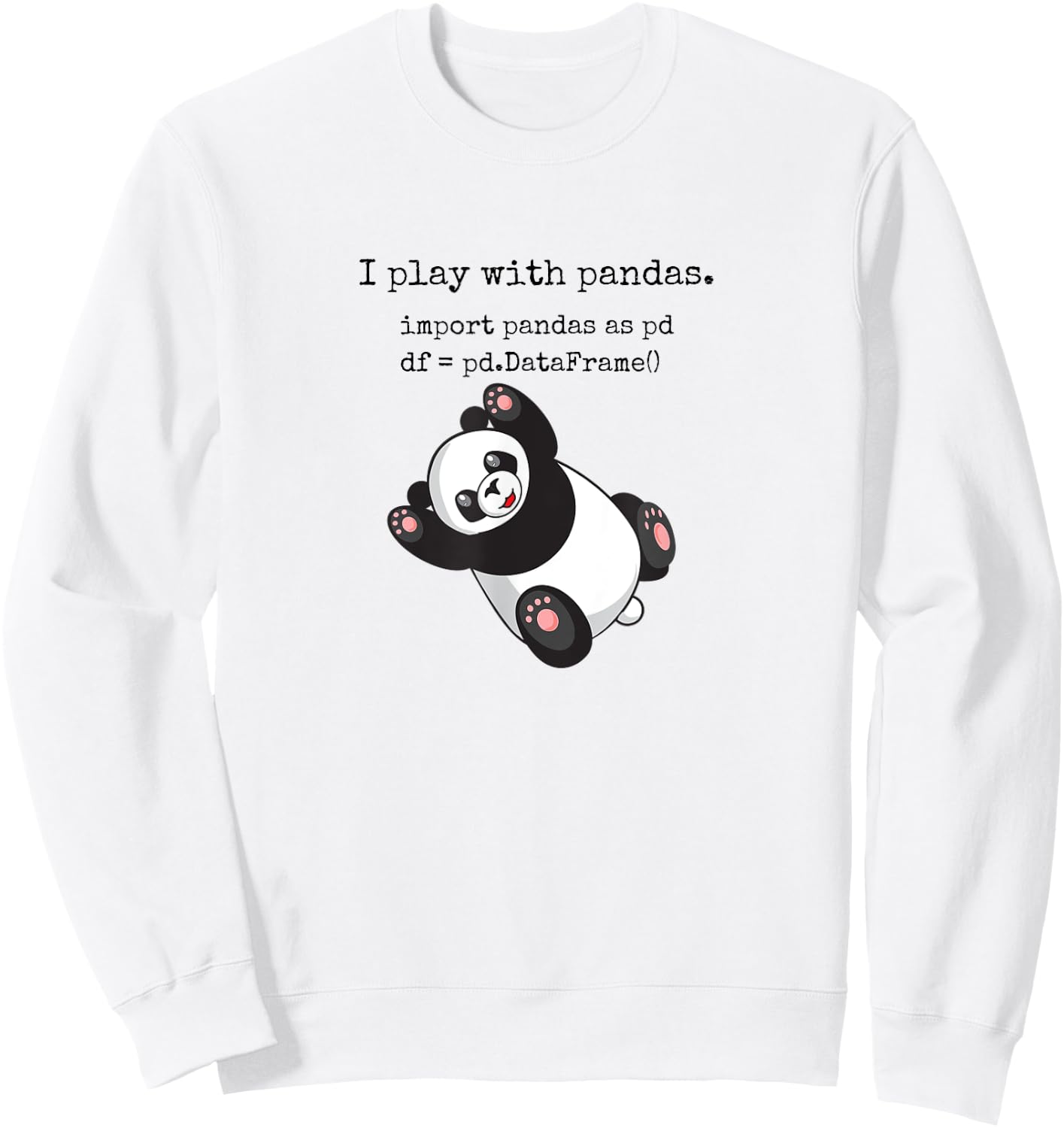 Funny Python Programming Gift computer programmers Sweatshirt - Sweatshirt | White