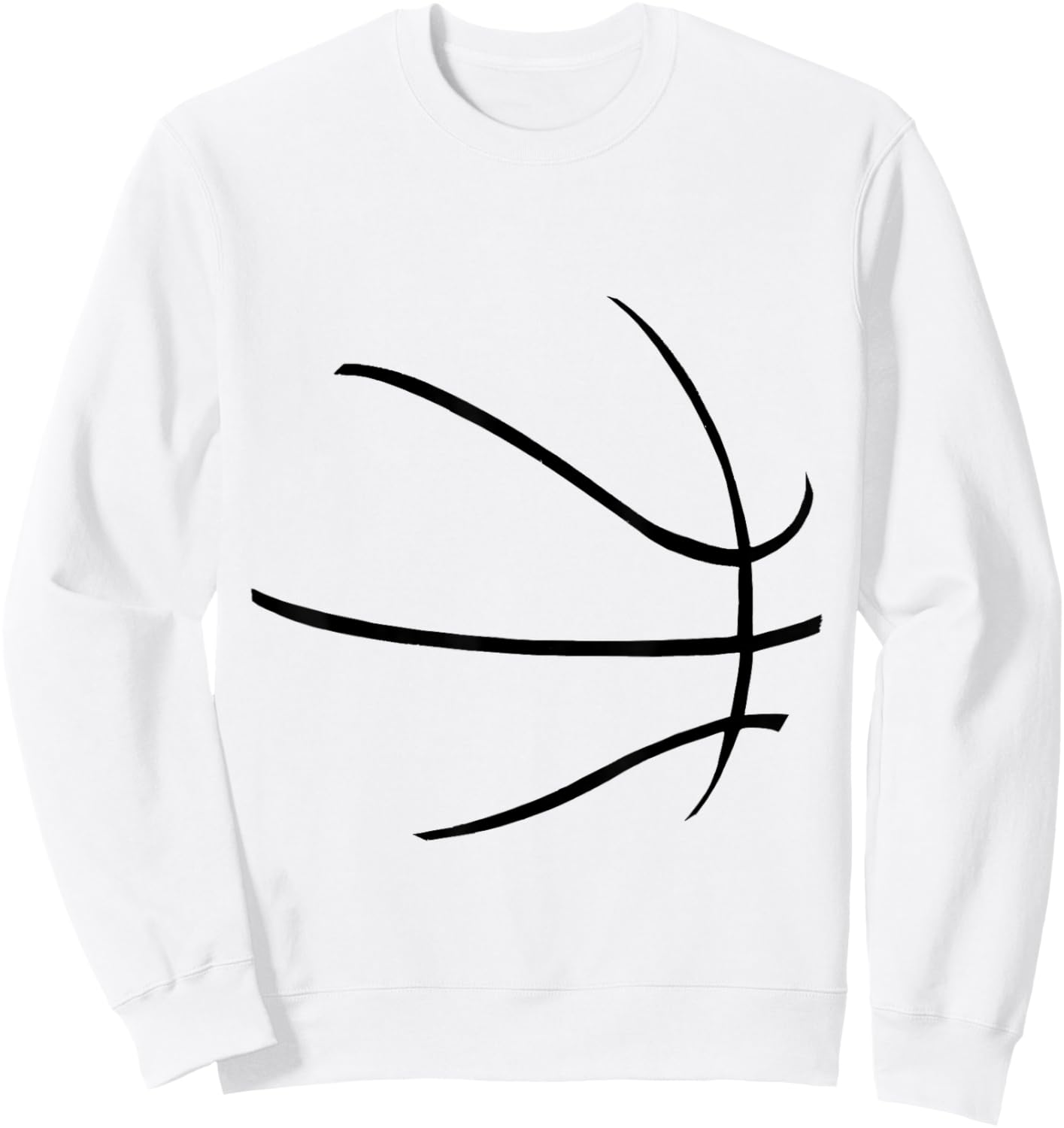 Basketball Costume Basketball Player Carnival Fancy Dress Sweatshirt - Sweatshirt | White