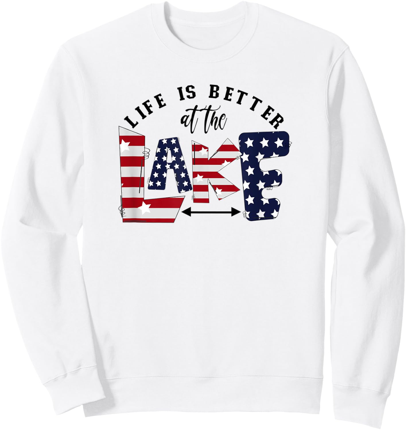 Lake Shirts Lake House Boating Camping Clothes Women Kid Men Sweatshirt - Sweatshirt | White