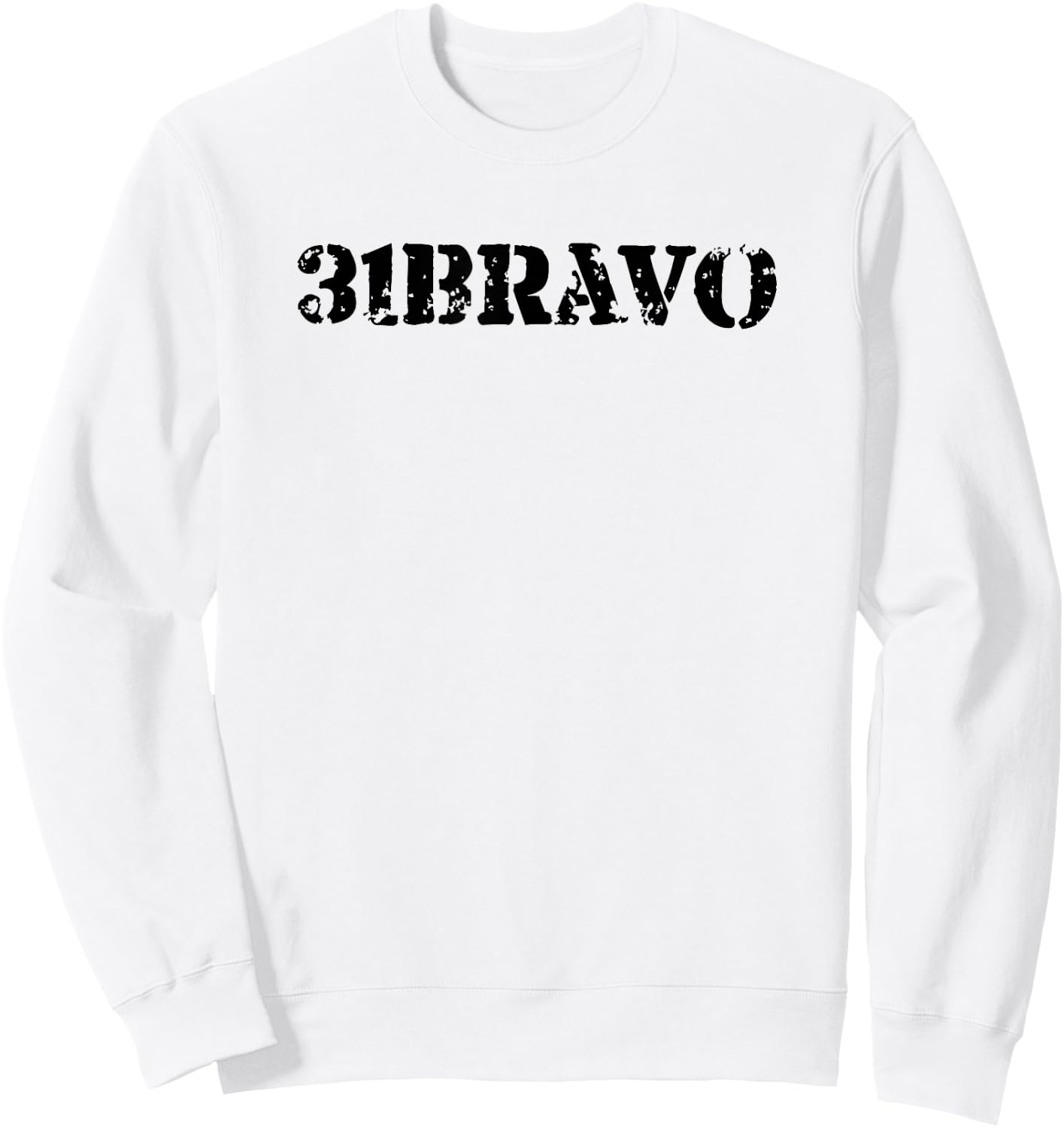 US Army 31 Bravo Military Police 31B T Shirt 20489 Sweatshirt - Sweatshirt | White