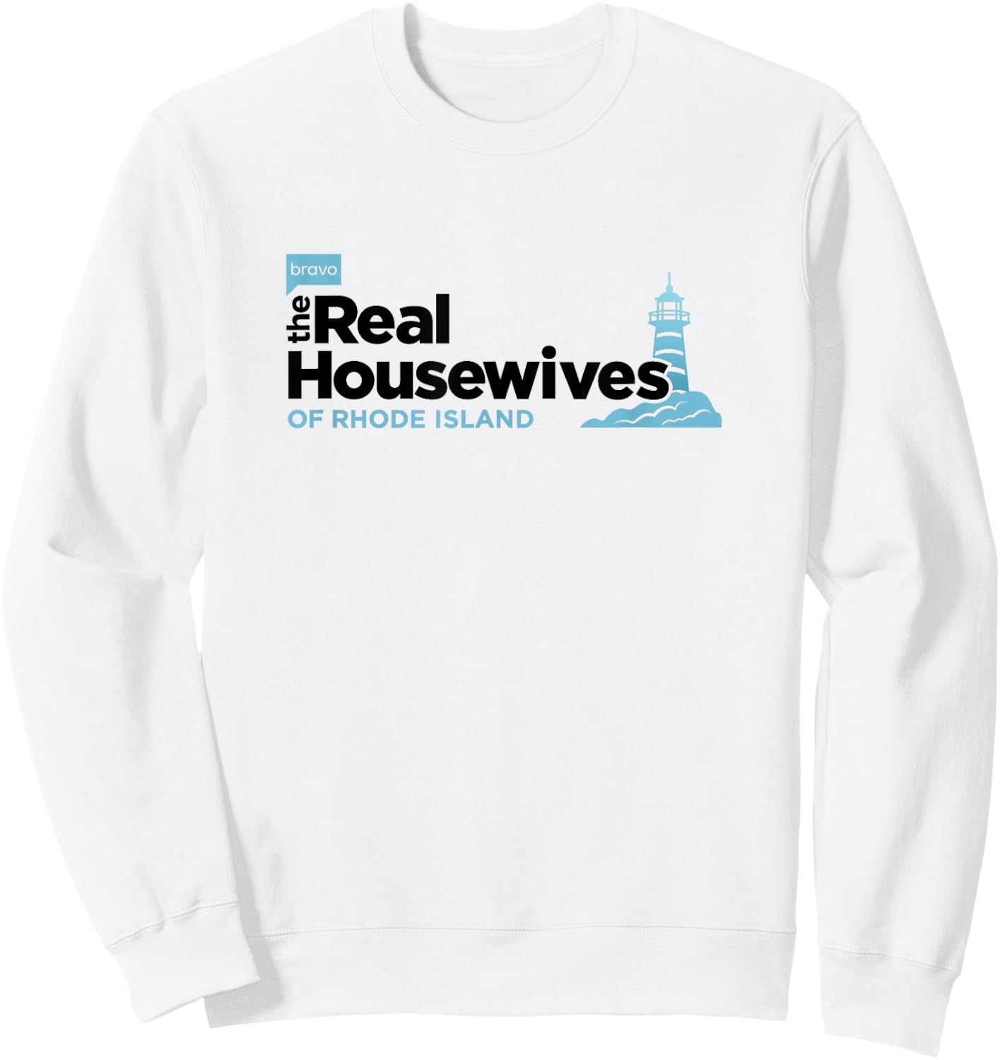 Real Housewives of Rhode Island Officially Licensed Sweatshirt - Sweatshirt | White