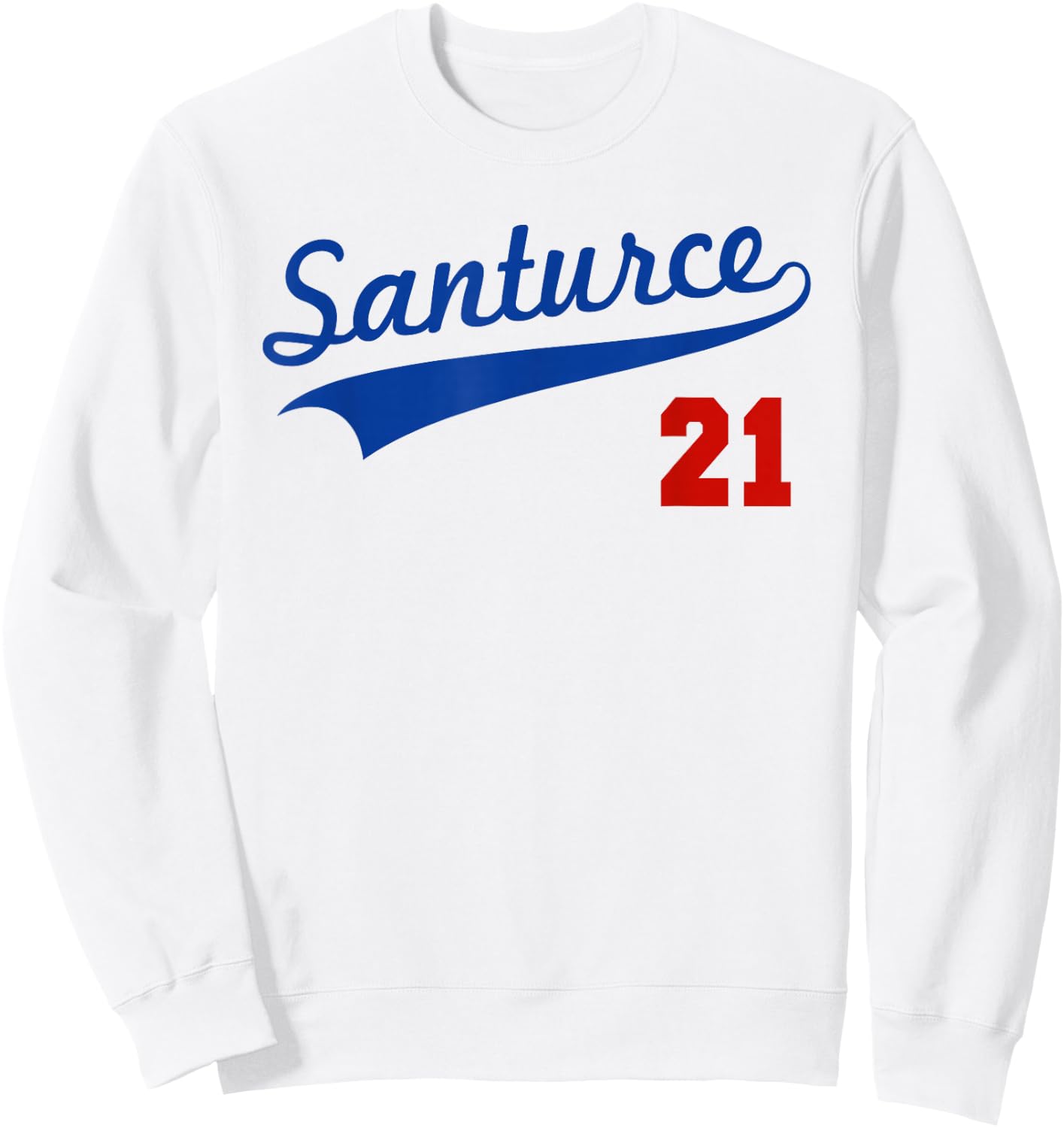 Santurce 21 Puerto Rico Baseball Boricua Men Women Sweatshirt - Sweatshirt | White