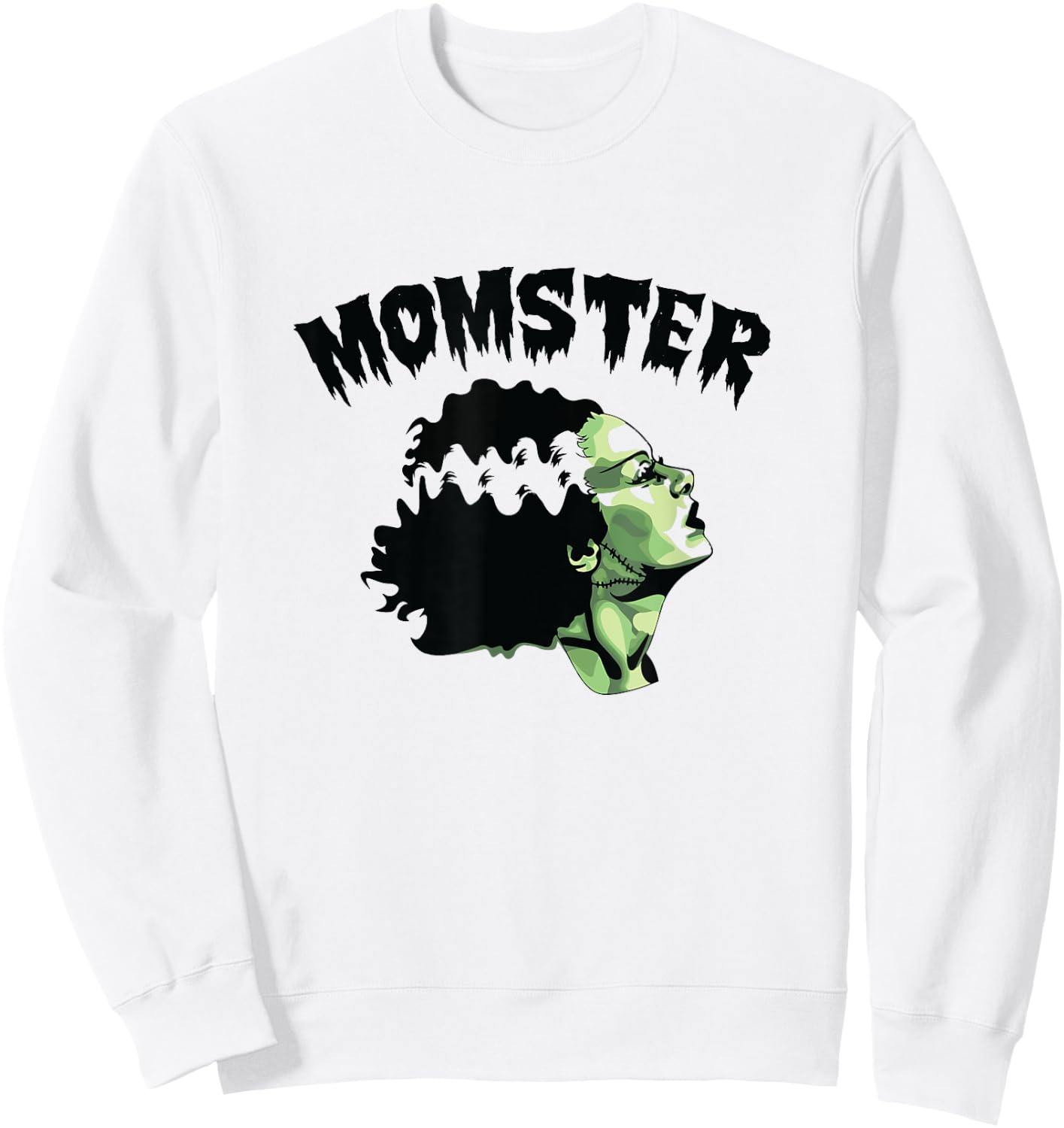 Momster Frankenstein For Moms Sweatshirt - Sweatshirt | White