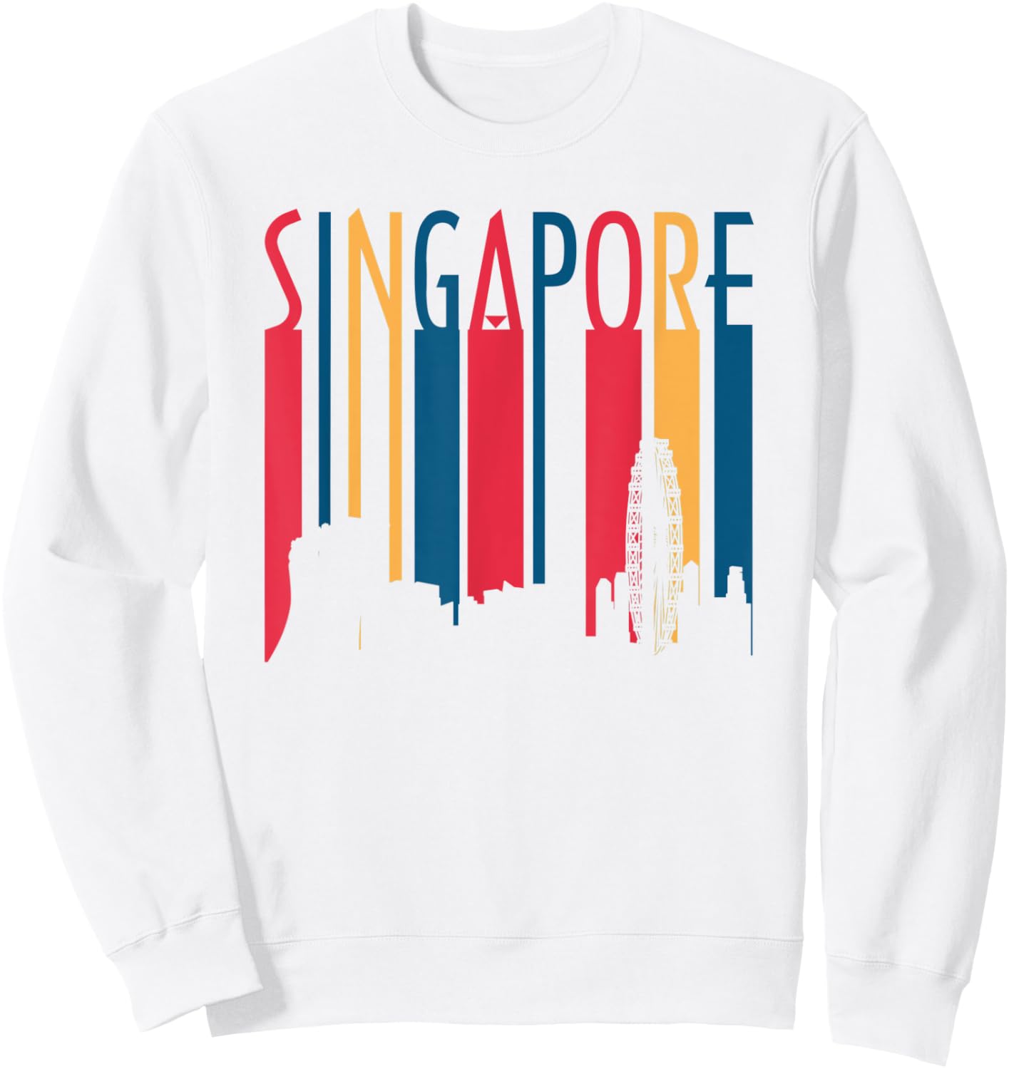 Singapore I Southeast Asia Sweatshirt - Sweatshirt | White