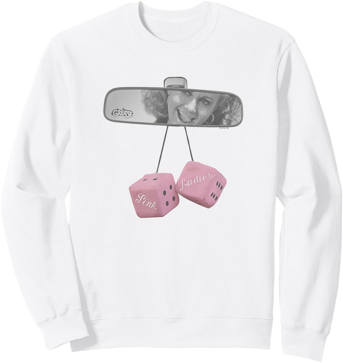 Grease - Sandy in the Rear View Sweatshirt - Sweatshirt | White