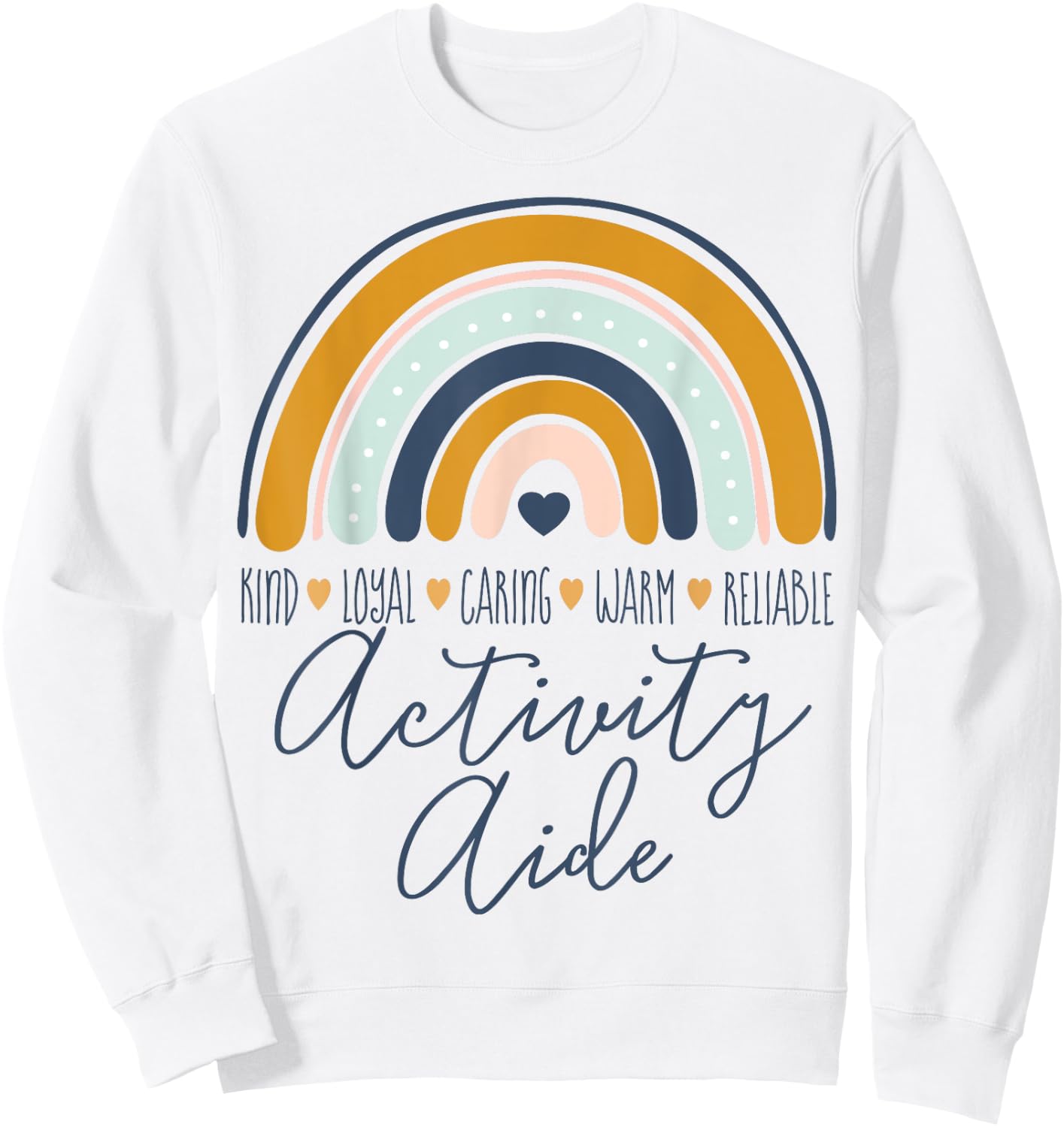 Awesome Activity Aide Activity Professionals Week Squad Sweatshirt - Sweatshirt | White