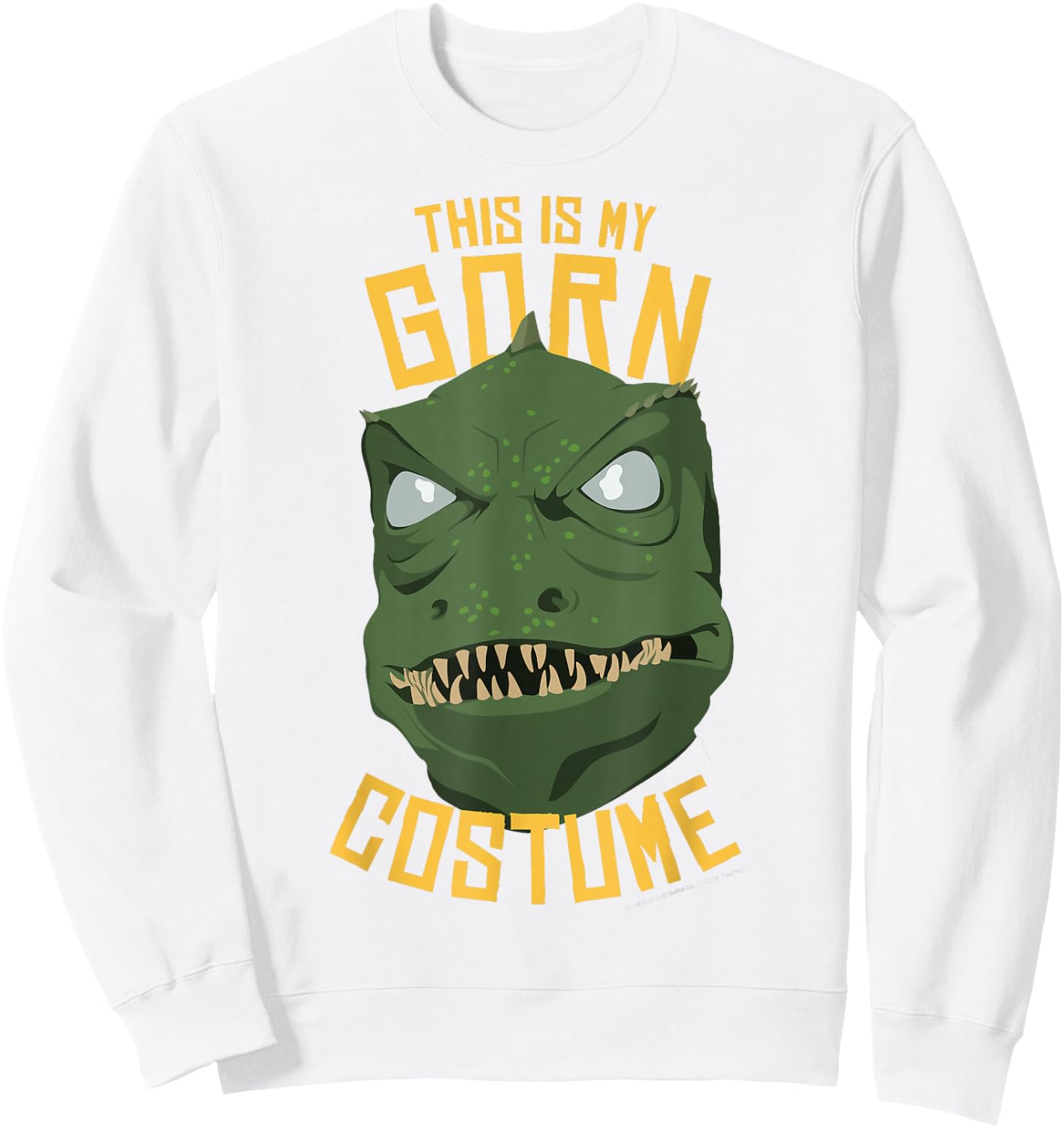 Star Trek This Is My Gorn Costume Halloween Sweatshirt - Sweatshirt | White